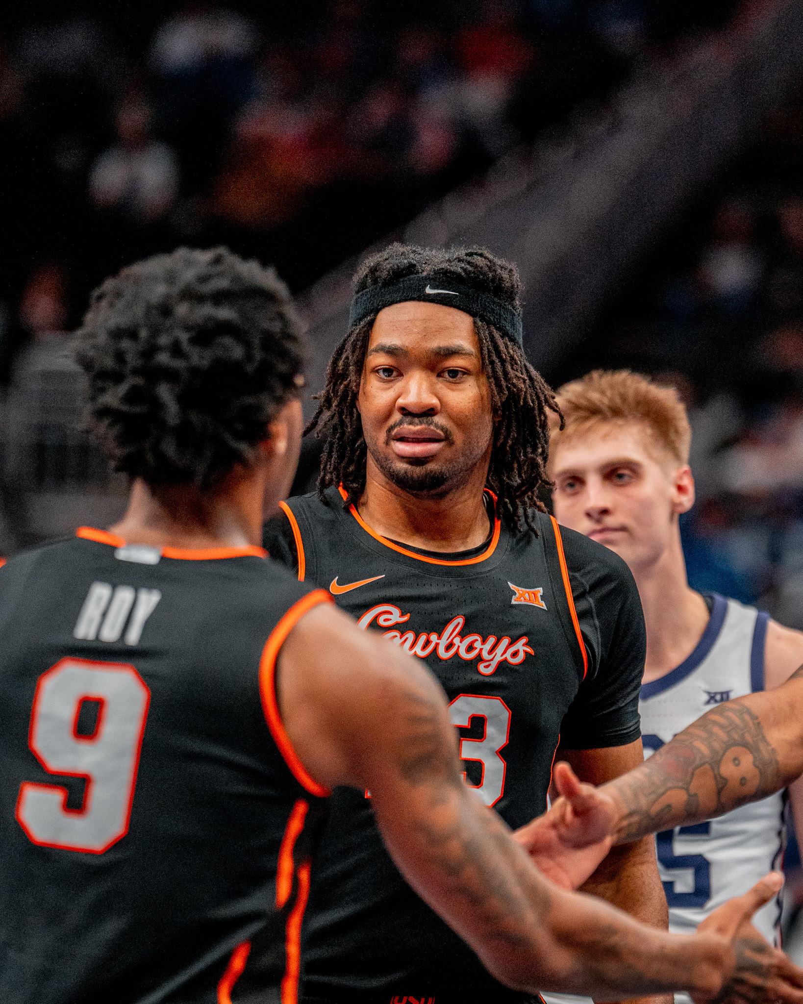 Image Taken at MBB vs TCU (Big 12 Tournamentt, 12, 03, 2026, T-Mobile Center, Kansas City Missouri. Carson Skidmore/OSU Athletics