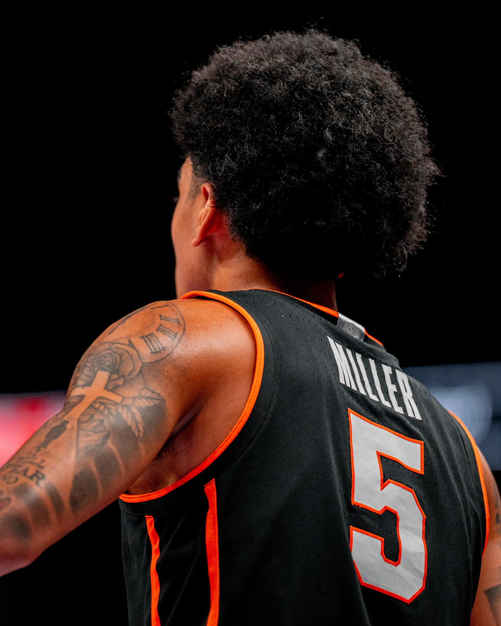 Image Taken at 2026 Phillips 66 Big 12 Men's Basketball Tournament, 11, 03, 2026, T-Mobile Center, Kansas City Missouri. Carson Skidmore/OSU Athletics