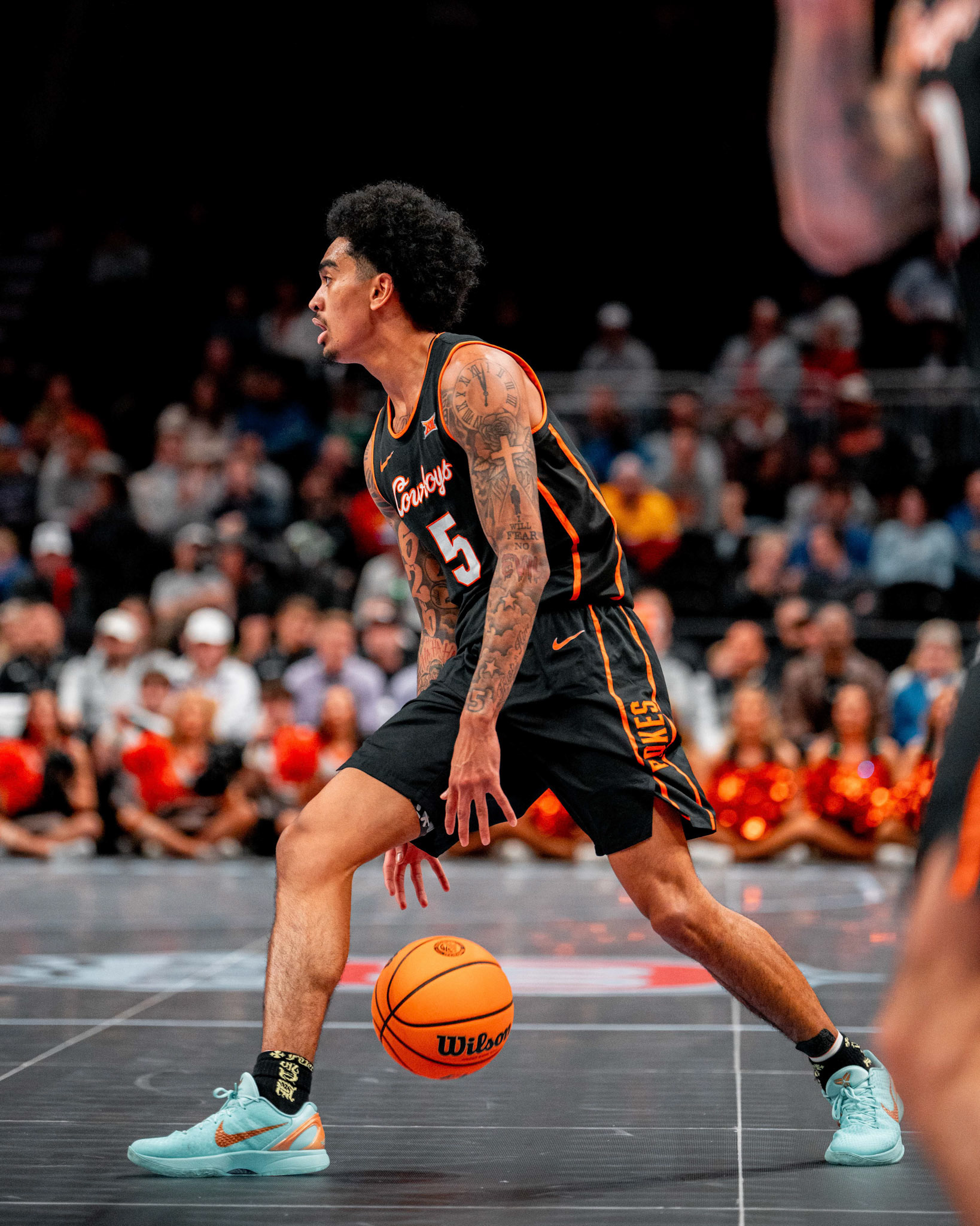 Image Taken at MBB vs TCU (Big 12 Tournamentt, 12, 03, 2026, T-Mobile Center, Kansas City Missouri. Carson Skidmore/OSU Athletics