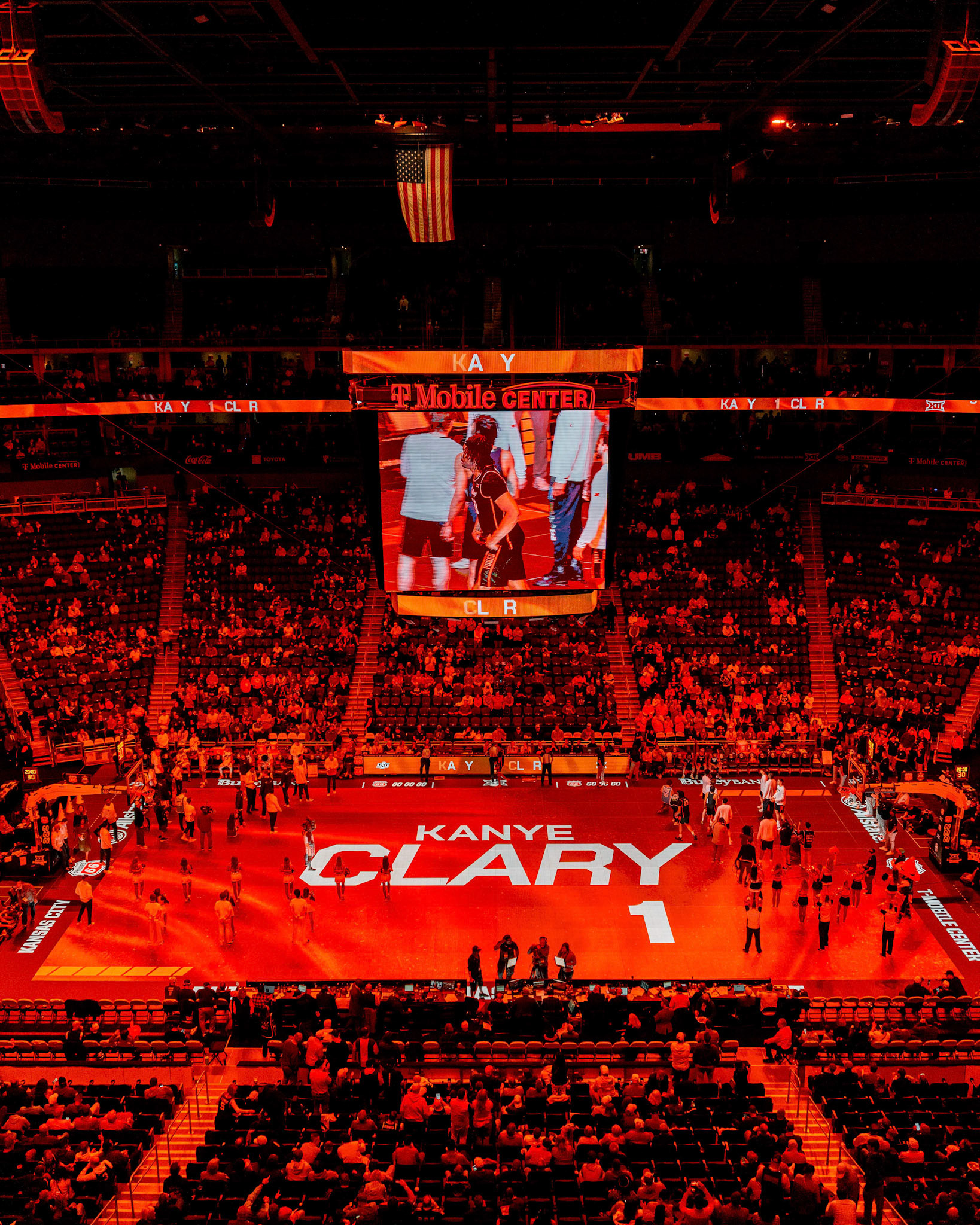 Image Taken at MBB vs TCU (Big 12 Tournamentt, 12, 03, 2026, T-Mobile Center, Kansas City Missouri. Carson Skidmore/OSU Athletics