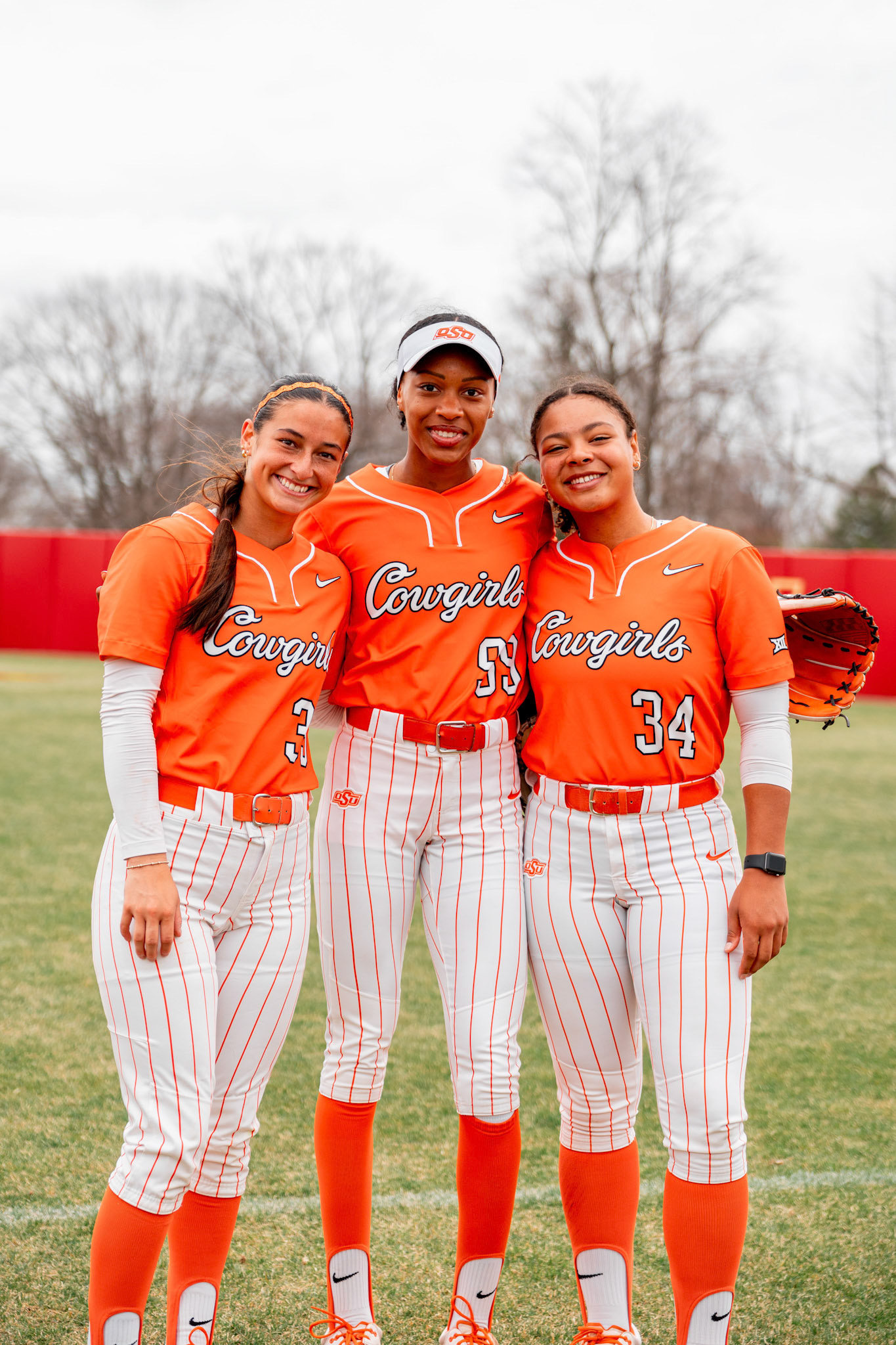 Image Taken at Cowgirl Softball at Iowa State, 12, 04, 2026, Cyclone Sports Complex, Ames, Iowa. Carson Skidmore/OSU Athletics.,