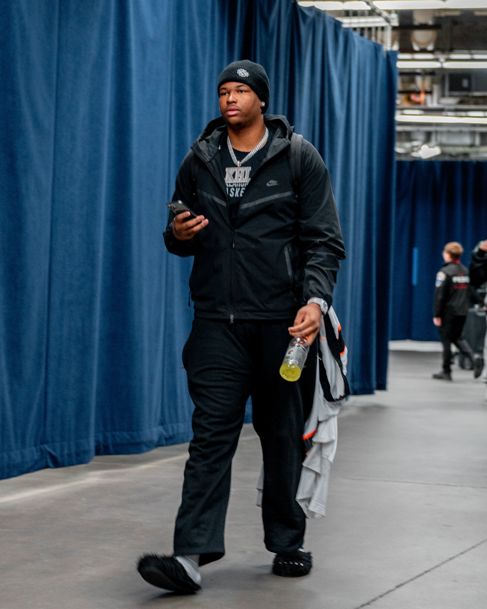 Image Taken at OkState vs Oklahoma, 13, 12, 2025, Paycom Center, Oklahoma City Oklahoma. Carson Skidmore/OSU Athletics