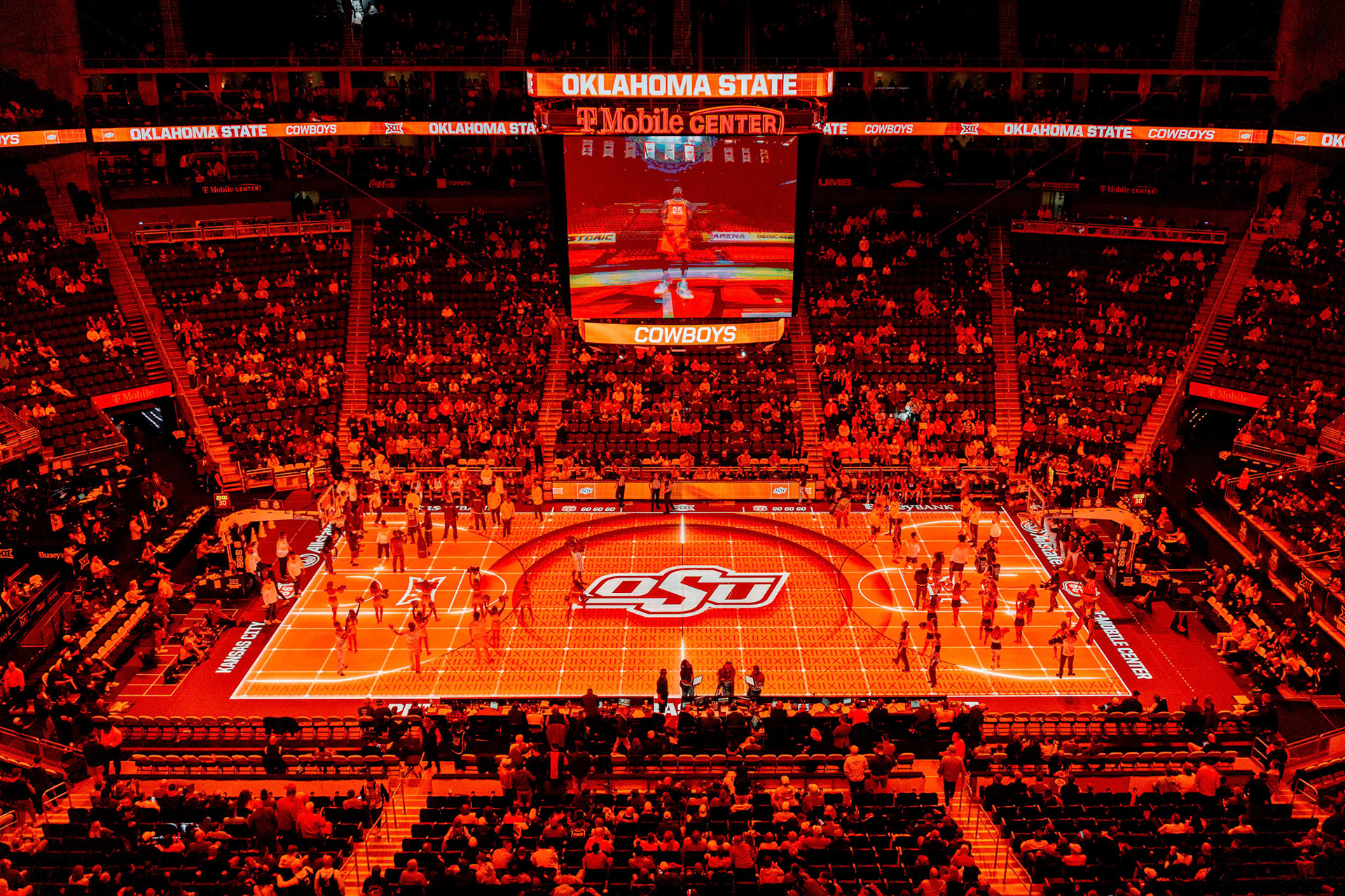 Image Taken at MBB vs TCU (Big 12 Tournamentt, 12, 03, 2026, T-Mobile Center, Kansas City Missouri. Carson Skidmore/OSU Athletics