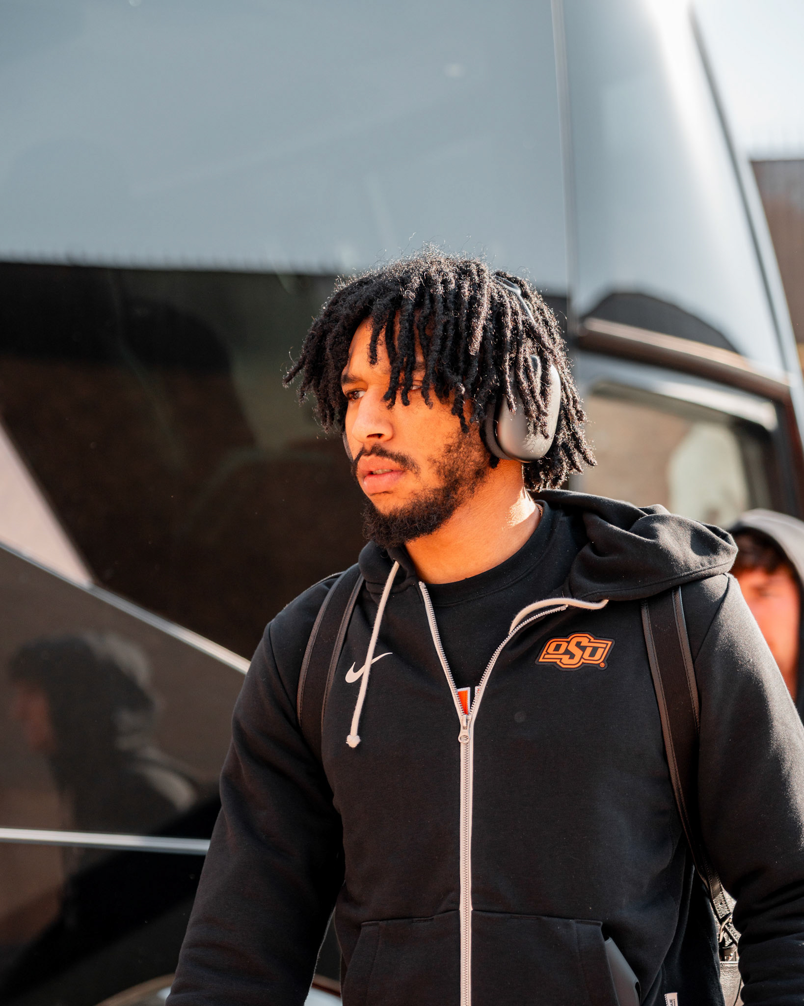 Image Taken at OkState vs Oklahoma, 13, 12, 2025, Paycom Center, Oklahoma City Oklahoma. Carson Skidmore/OSU Athletics