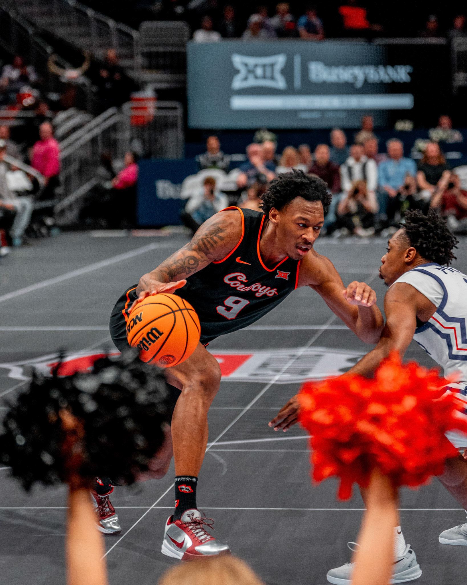 Image Taken at MBB vs TCU (Big 12 Tournamentt, 12, 03, 2026, T-Mobile Center, Kansas City Missouri. Carson Skidmore/OSU Athletics