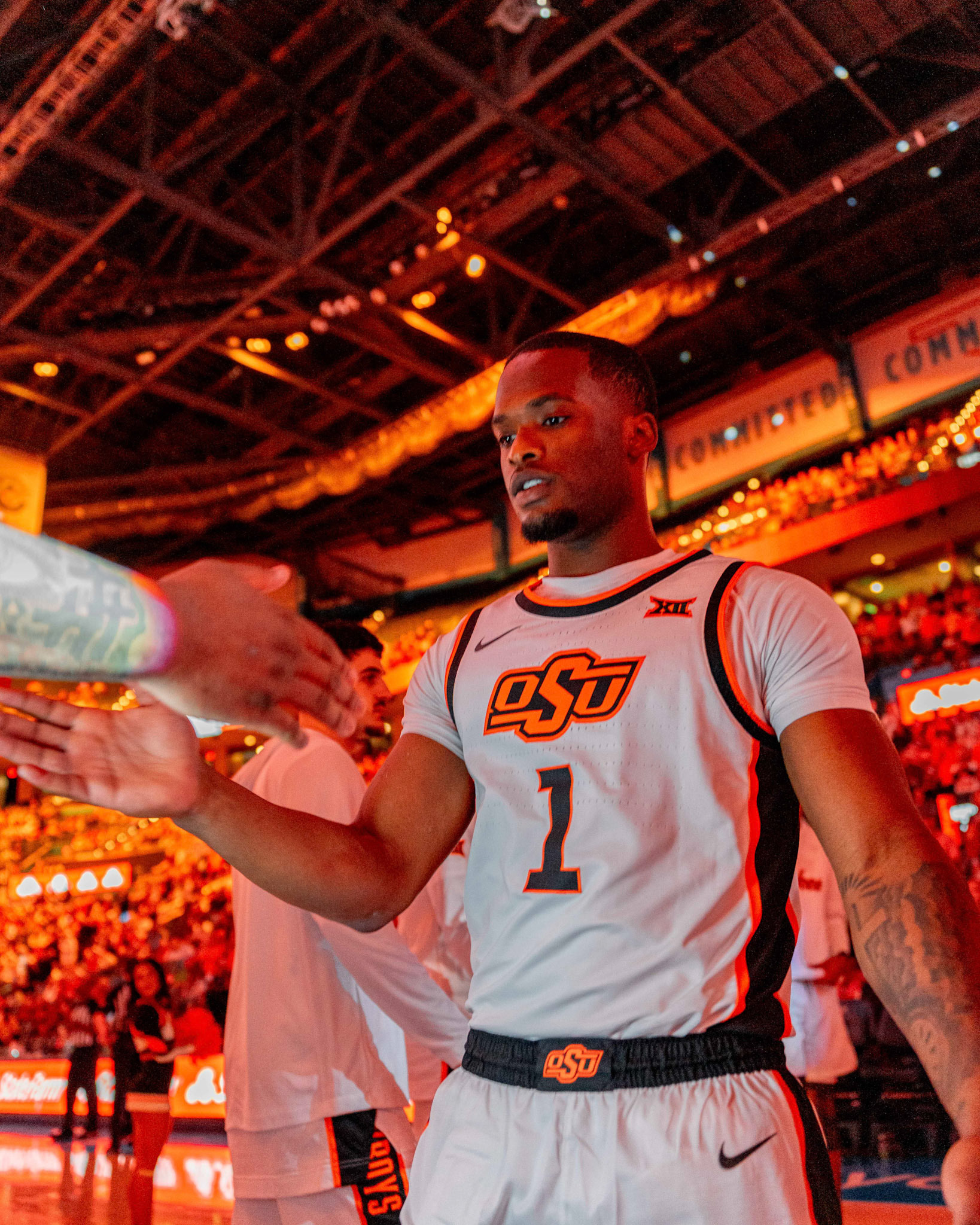 Image Taken at OkState vs Oklahoma, 13, 12, 2025, Paycom Center, Oklahoma City Oklahoma. Carson Skidmore/OSU Athletics