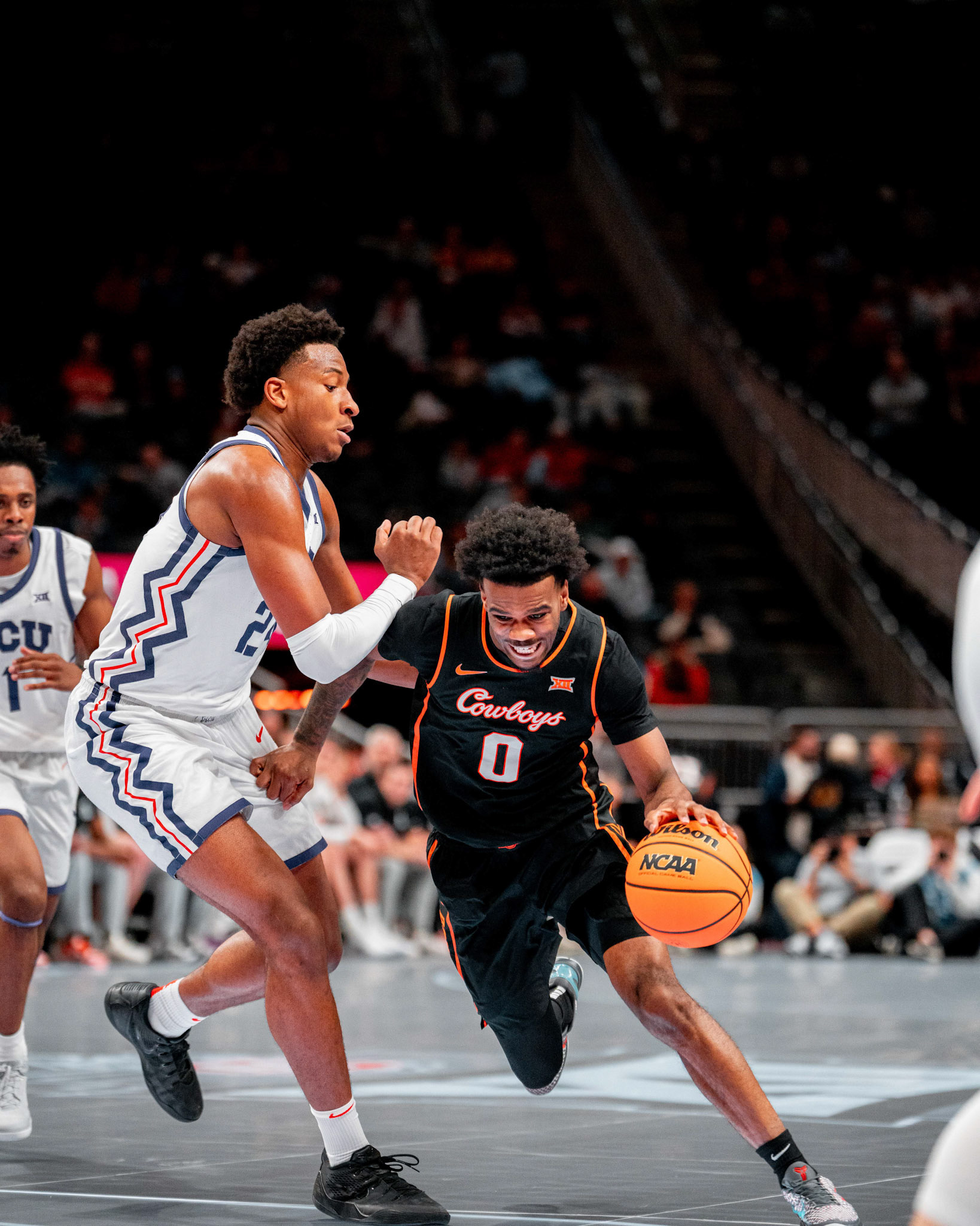 Image Taken at MBB vs TCU (Big 12 Tournamentt, 12, 03, 2026, T-Mobile Center, Kansas City Missouri. Carson Skidmore/OSU Athletics