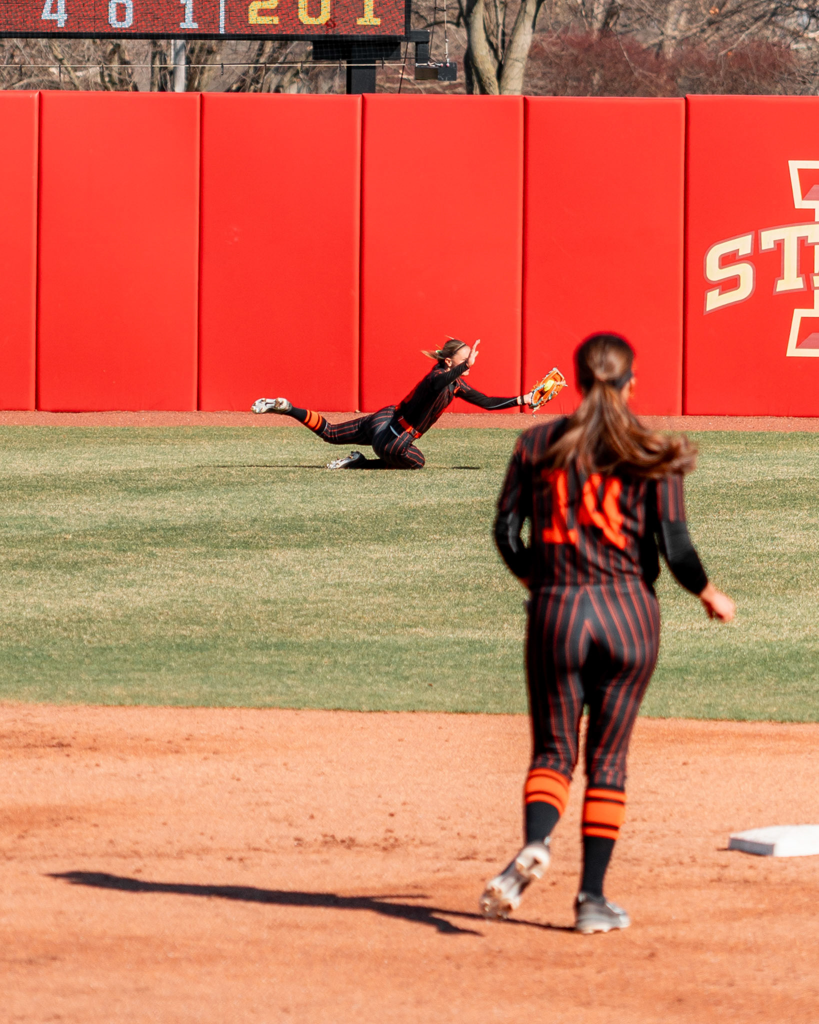 Image Taken at Cowgirl Softball at Iowa State, 10, 04, 2026, Cyclone Sports Complex, Ames, Iowa. Carson Skidmore/OSU Athletics.
