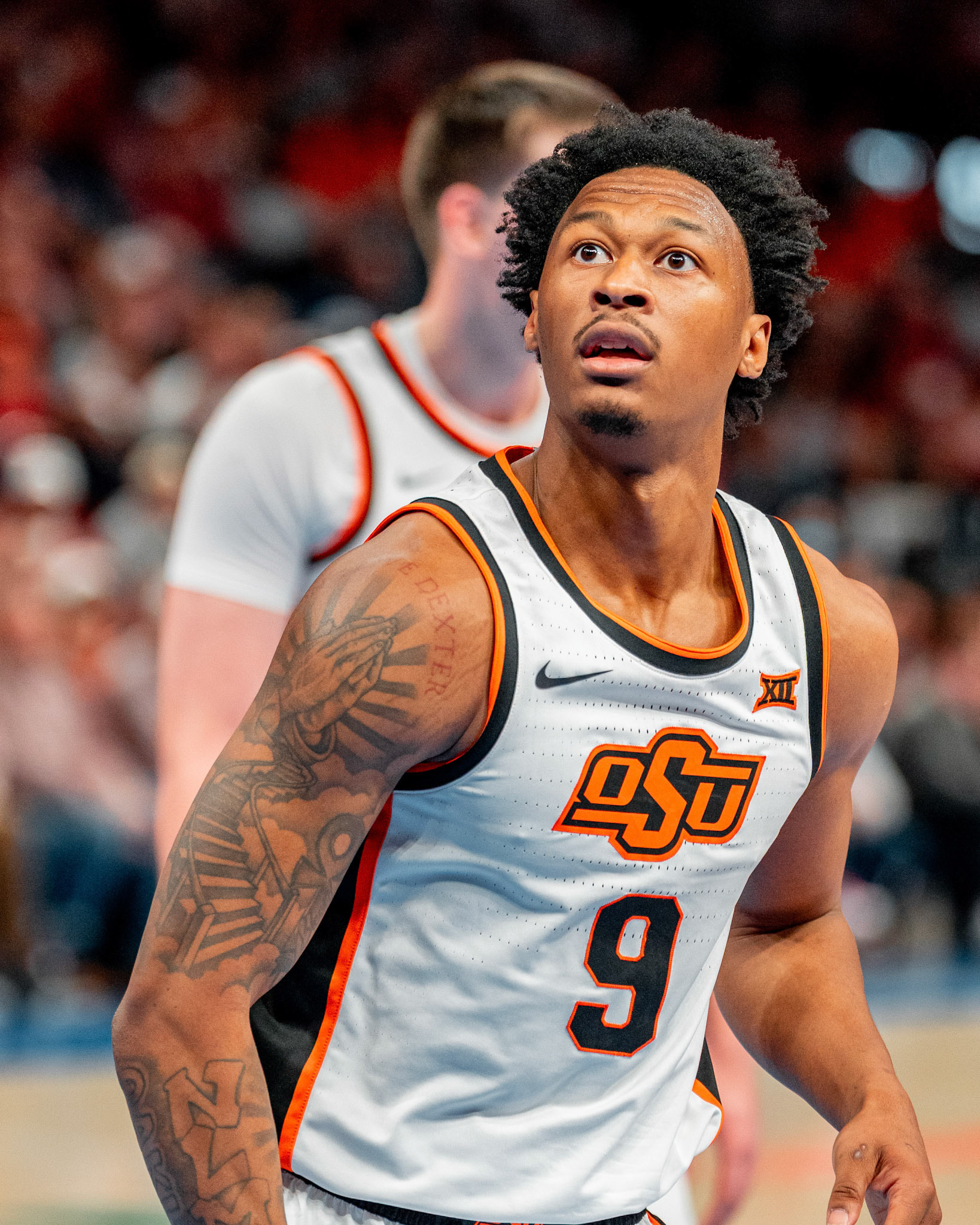 Image Taken at OkState vs Oklahoma, 13, 12, 2025, Paycom Center, Oklahoma City Oklahoma. Carson Skidmore/OSU Athletics