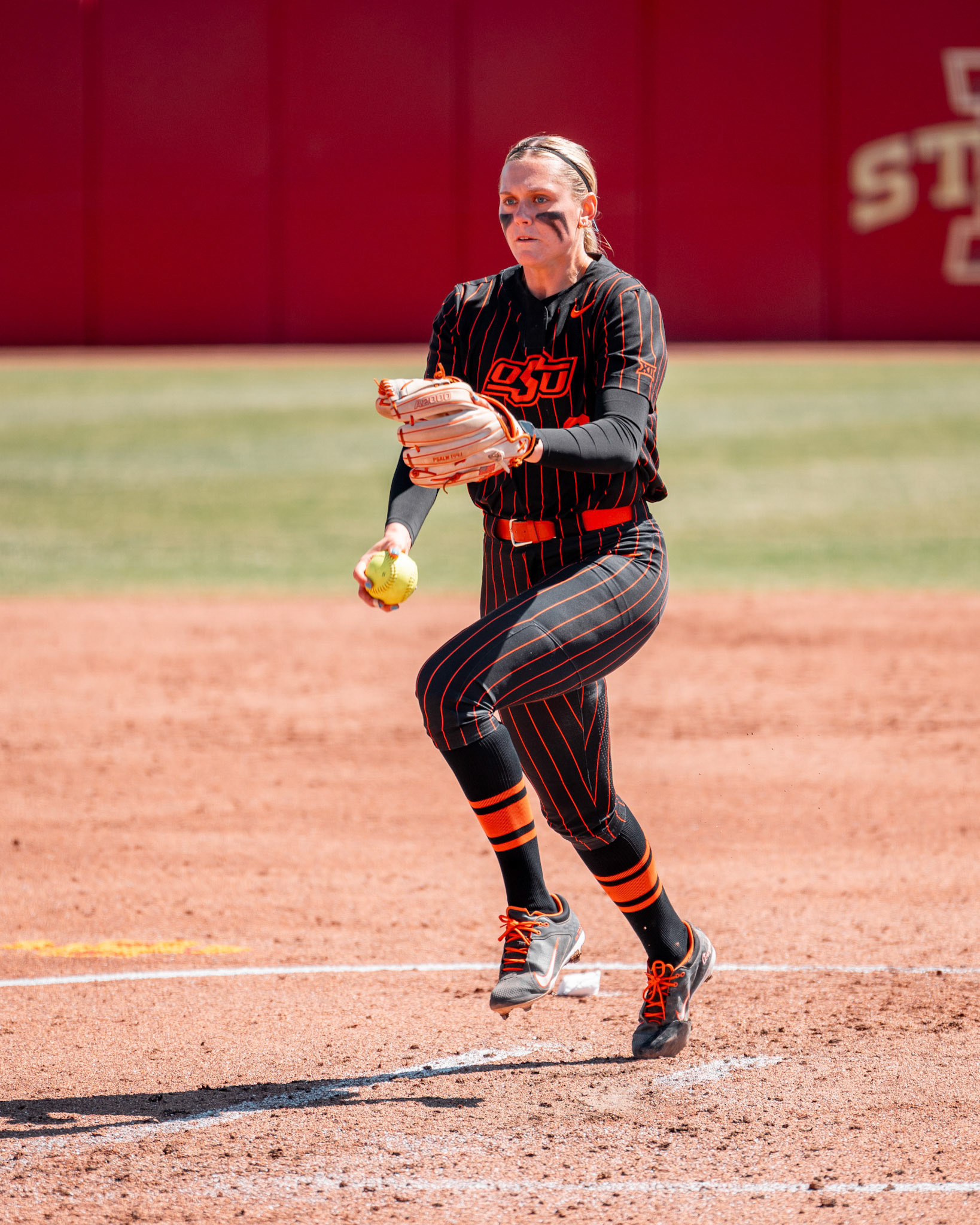 Image Taken at OSU at Iowa State, 10, 04, 2026, Cyclone Sports Complex, Ames, Iowa. Carson Skidmore/OSU Athletics.