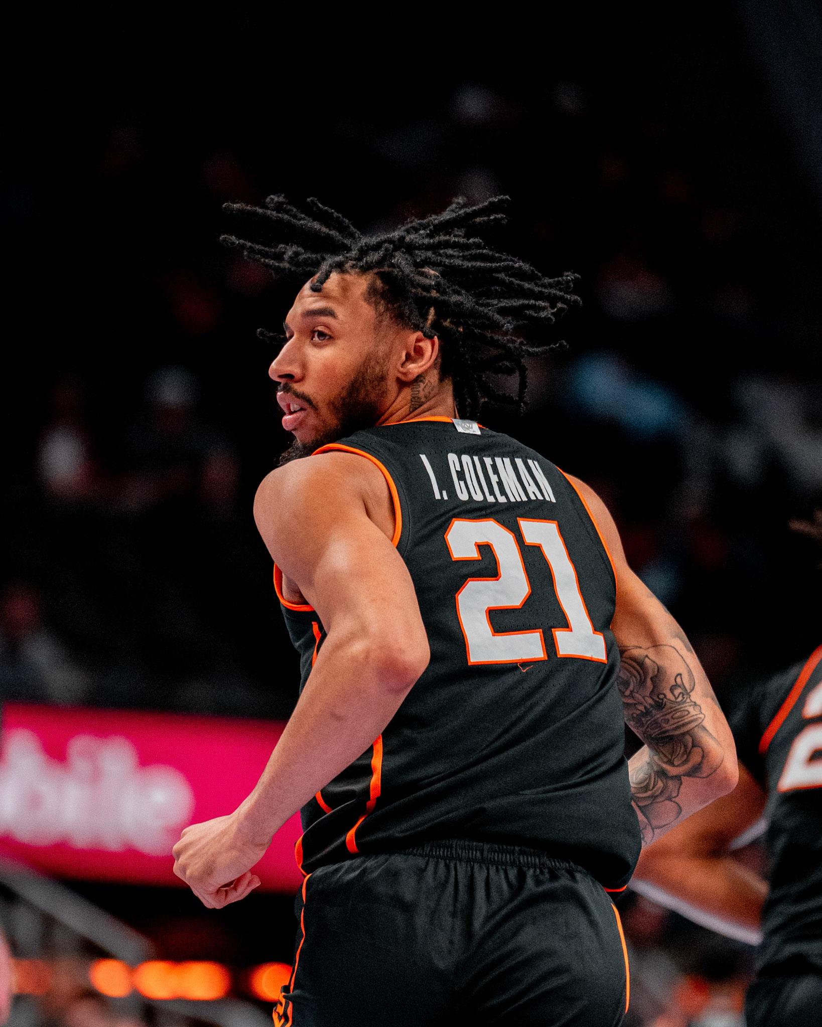 Image Taken at MBB vs TCU (Big 12 Tournamentt, 12, 03, 2026, T-Mobile Center, Kansas City Missouri. Carson Skidmore/OSU Athletics