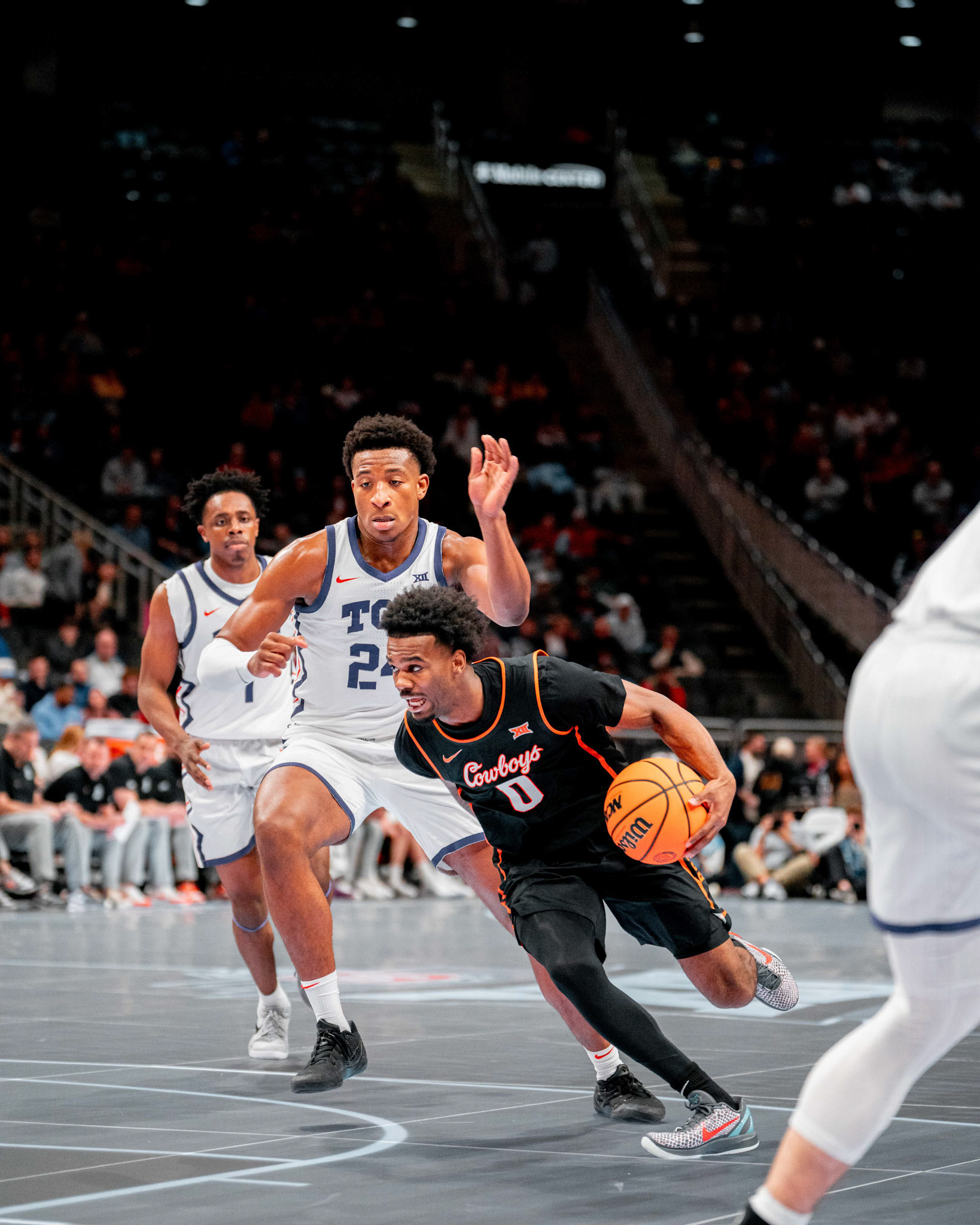 Image Taken at MBB vs TCU (Big 12 Tournamentt, 12, 03, 2026, T-Mobile Center, Kansas City Missouri. Carson Skidmore/OSU Athletics