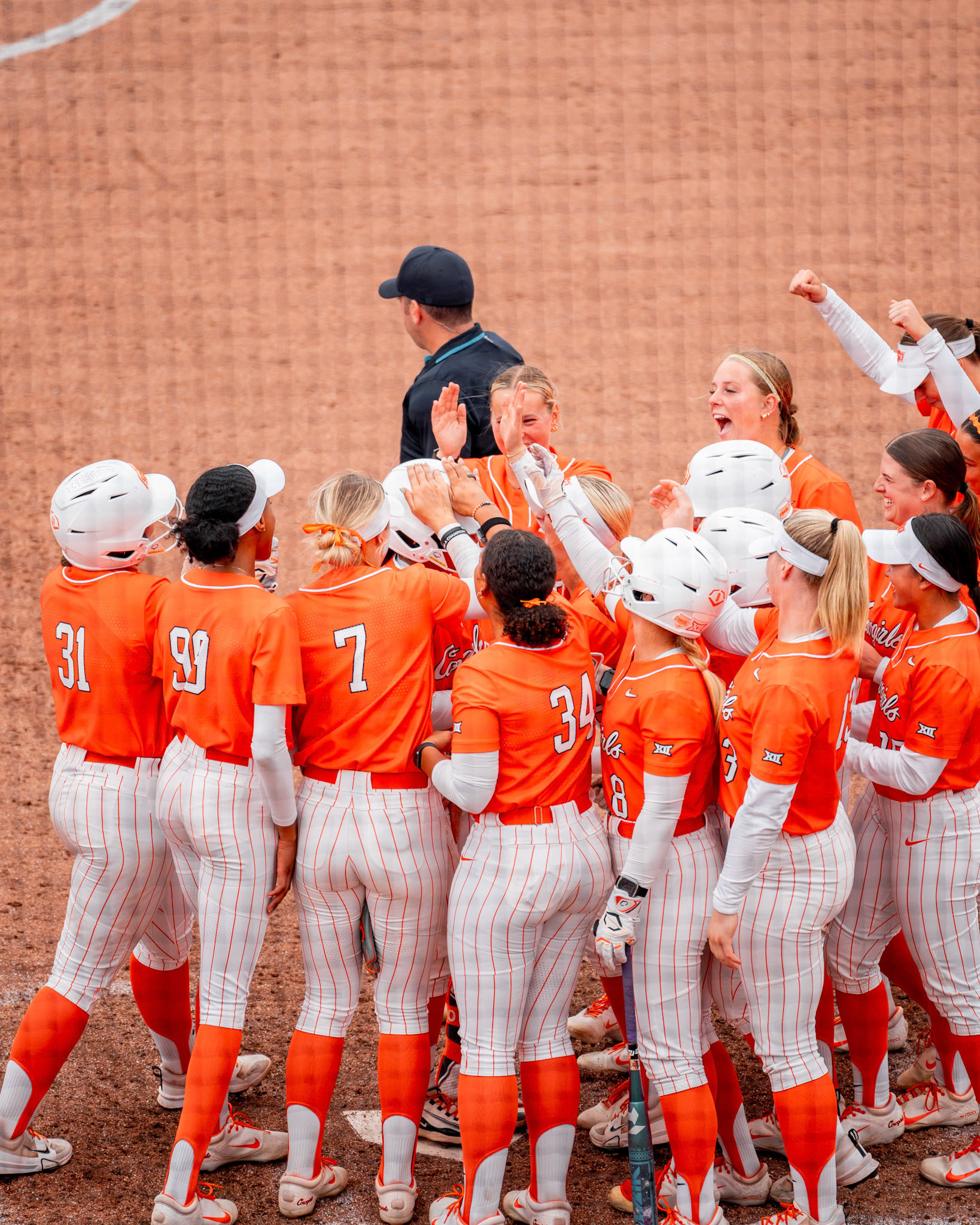 Image Taken at Cowgirl Softball at Iowa State, 12, 04, 2026, Cyclone Sports Complex, Ames, Iowa. Carson Skidmore/OSU Athletics.,
