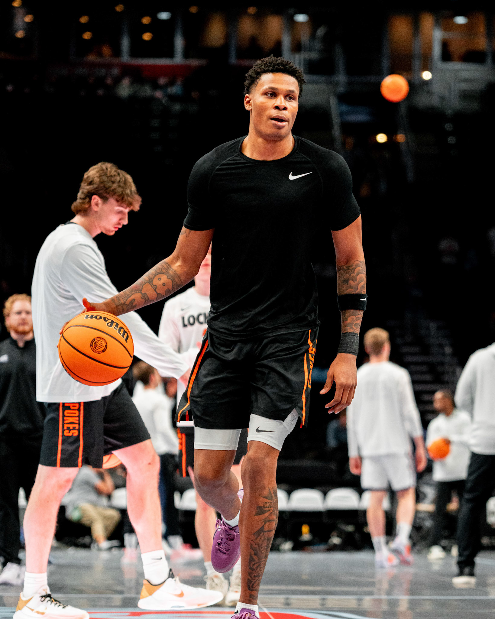 Image Taken at MBB vs TCU (Big 12 Tournamentt, 12, 03, 2026, T-Mobile Center, Kansas City Missouri. Carson Skidmore/OSU Athletics