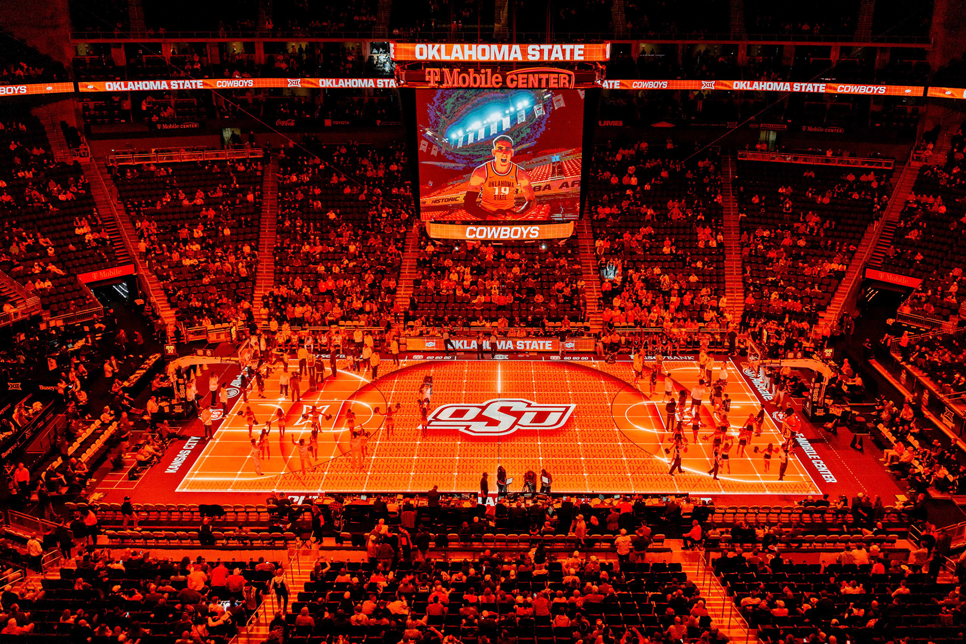Image Taken at MBB vs TCU (Big 12 Tournamentt, 12, 03, 2026, T-Mobile Center, Kansas City Missouri. Carson Skidmore/OSU Athletics