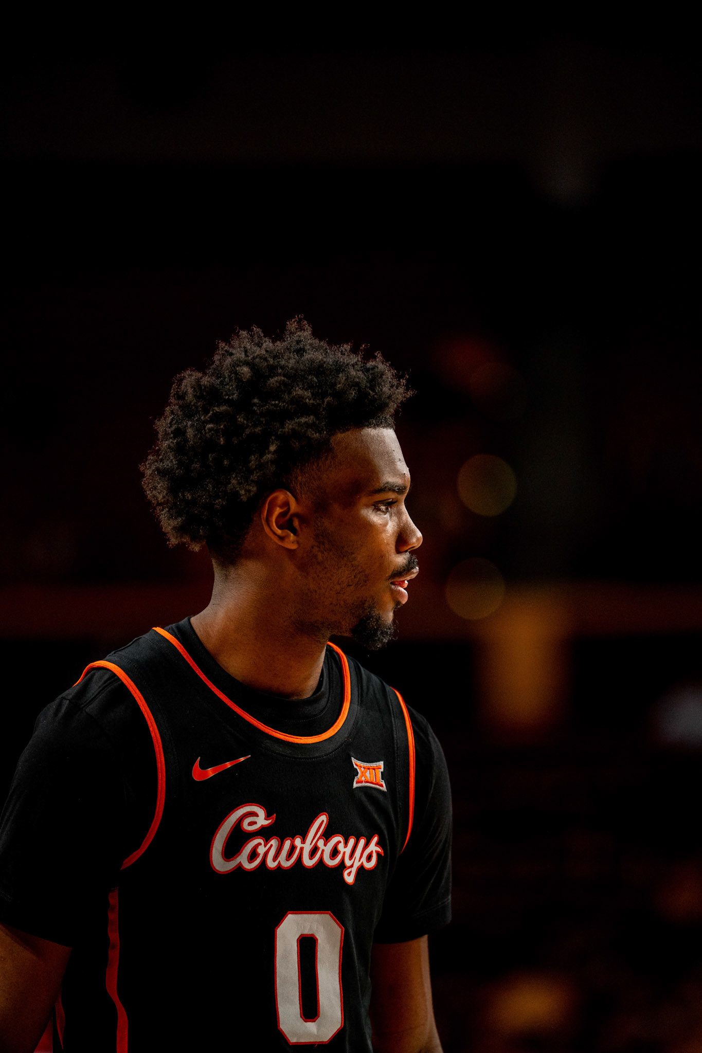 Image Taken at Oklahoma State Mens Basketball at Arizona State University, 10, 02, 2026, Desert Financial Arena, Tempe, Arizona. Carson Skidmore/OSU Athletics