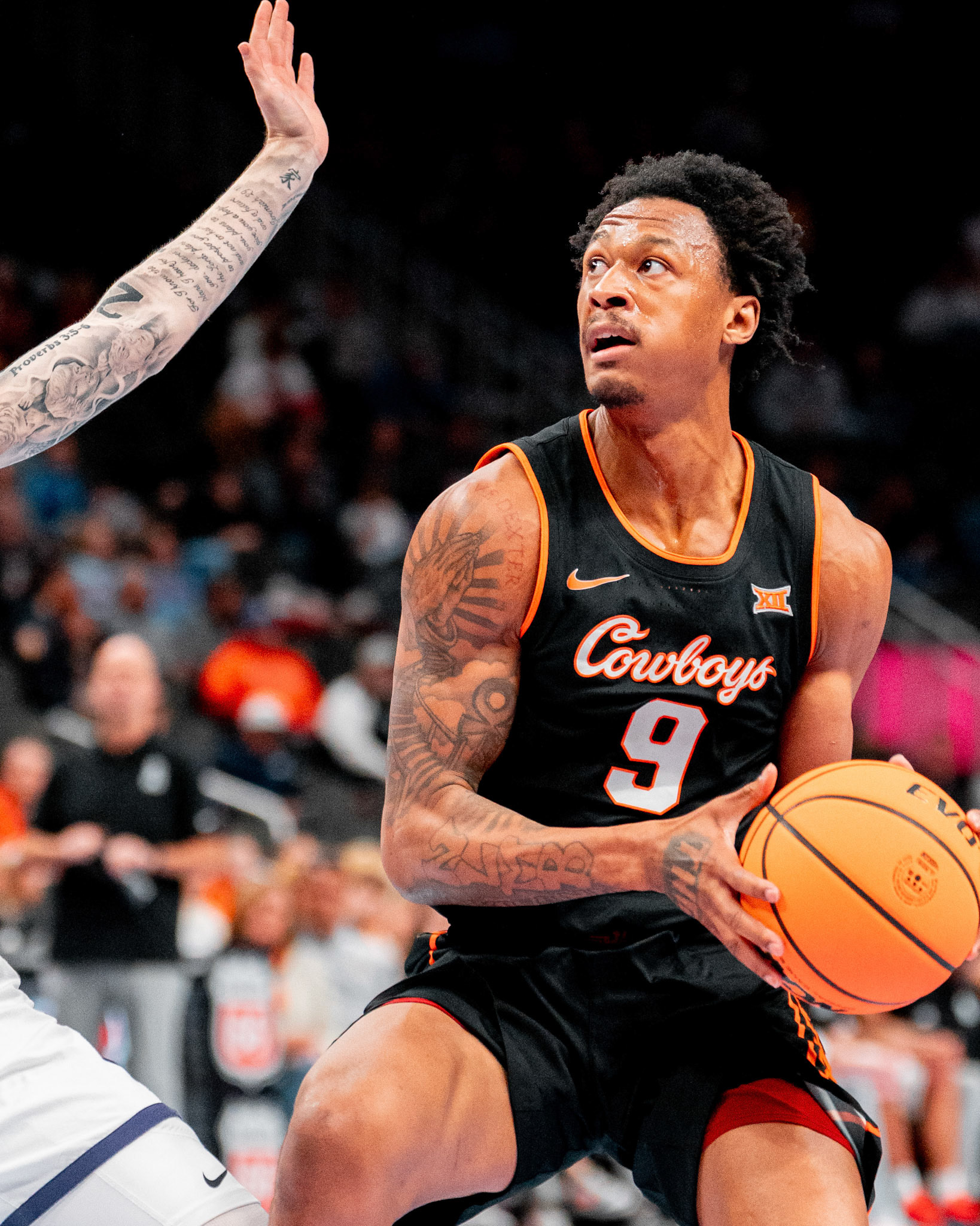 Image Taken at MBB vs TCU (Big 12 Tournamentt, 12, 03, 2026, T-Mobile Center, Kansas City Missouri. Carson Skidmore/OSU Athletics