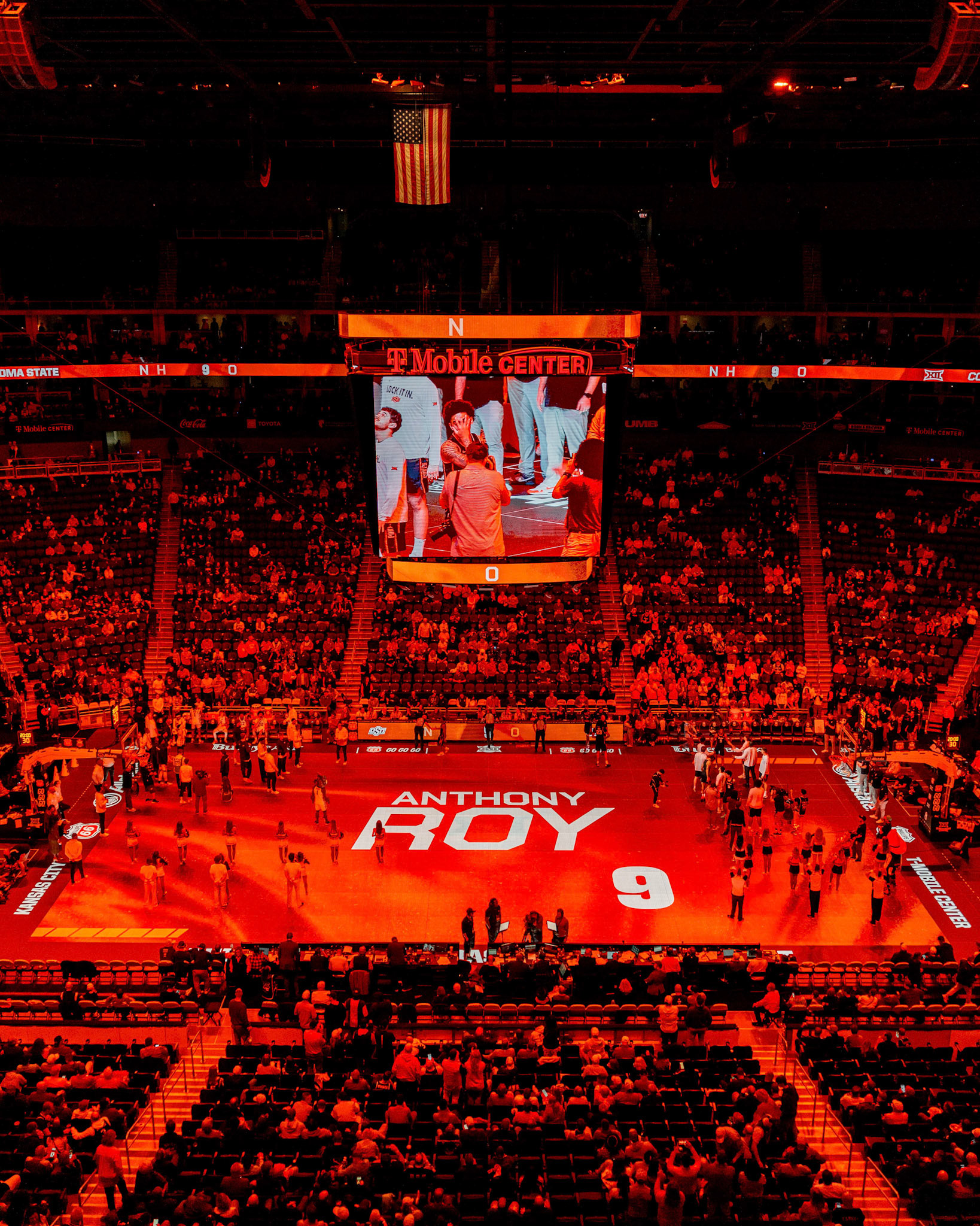 Image Taken at MBB vs TCU (Big 12 Tournamentt, 12, 03, 2026, T-Mobile Center, Kansas City Missouri. Carson Skidmore/OSU Athletics