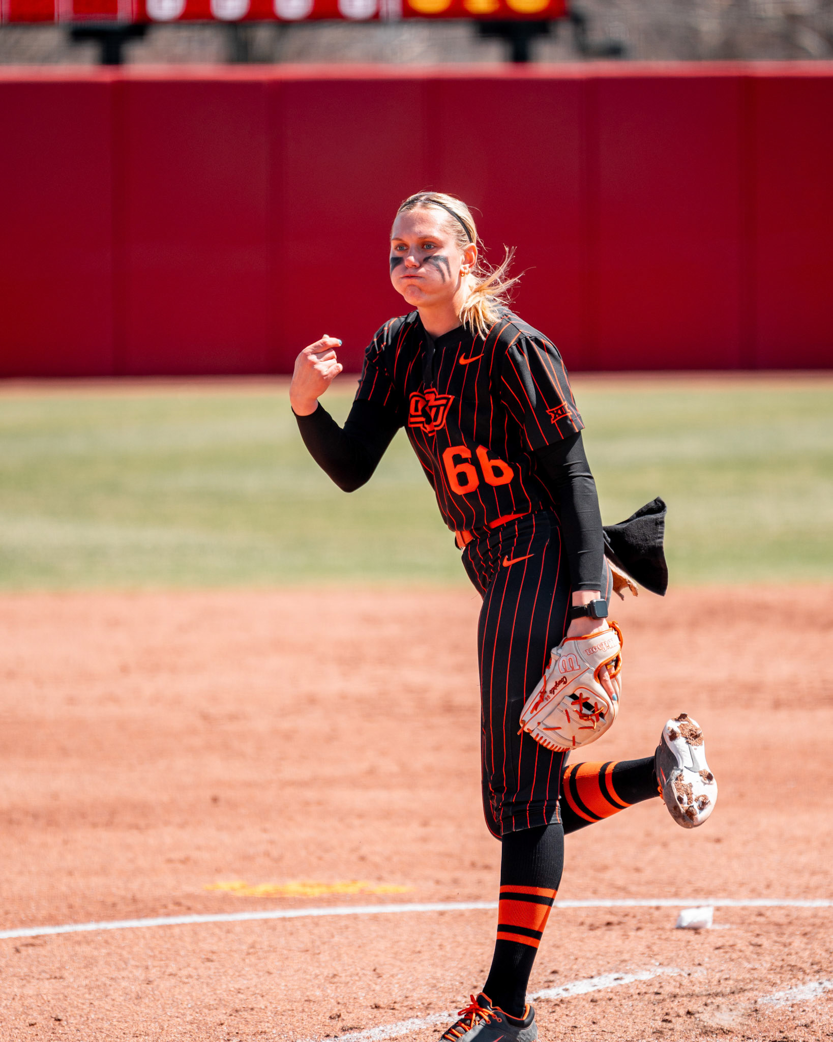 Image Taken at OSU at Iowa State, 10, 04, 2026, Cyclone Sports Complex, Ames, Iowa. Carson Skidmore/OSU Athletics.