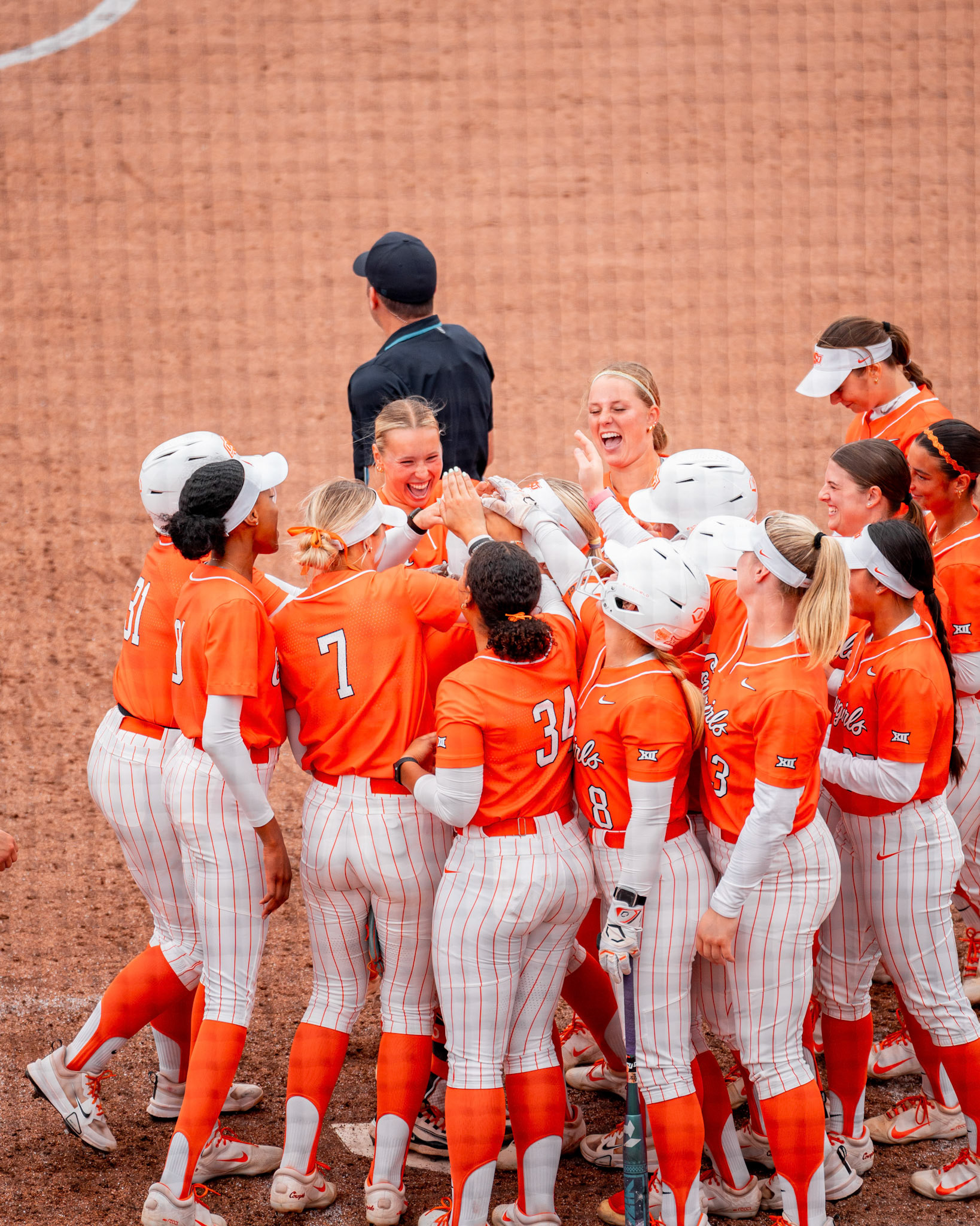 Image Taken at Cowgirl Softball at Iowa State, 12, 04, 2026, Cyclone Sports Complex, Ames, Iowa. Carson Skidmore/OSU Athletics.,