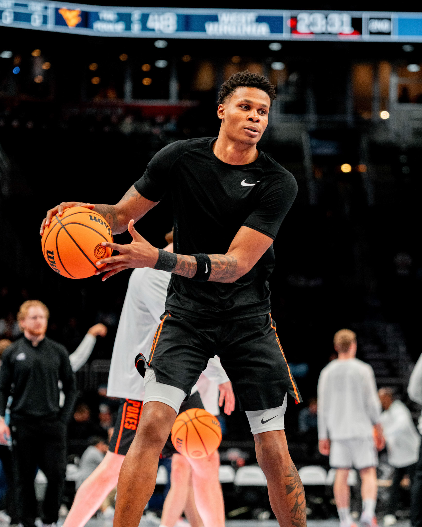 Image Taken at MBB vs TCU (Big 12 Tournamentt, 12, 03, 2026, T-Mobile Center, Kansas City Missouri. Carson Skidmore/OSU Athletics