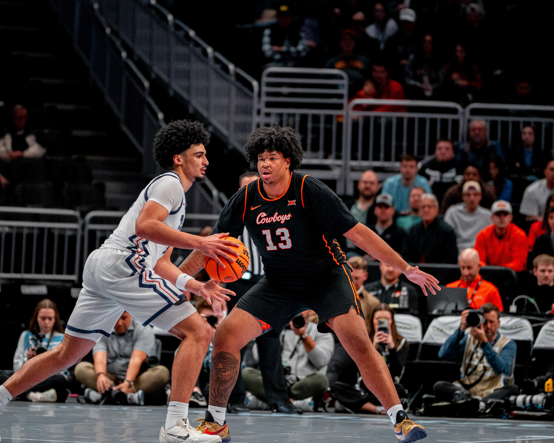 Image Taken at MBB vs TCU (Big 12 Tournamentt, 12, 03, 2026, T-Mobile Center, Kansas City Missouri. Carson Skidmore/OSU Athletics