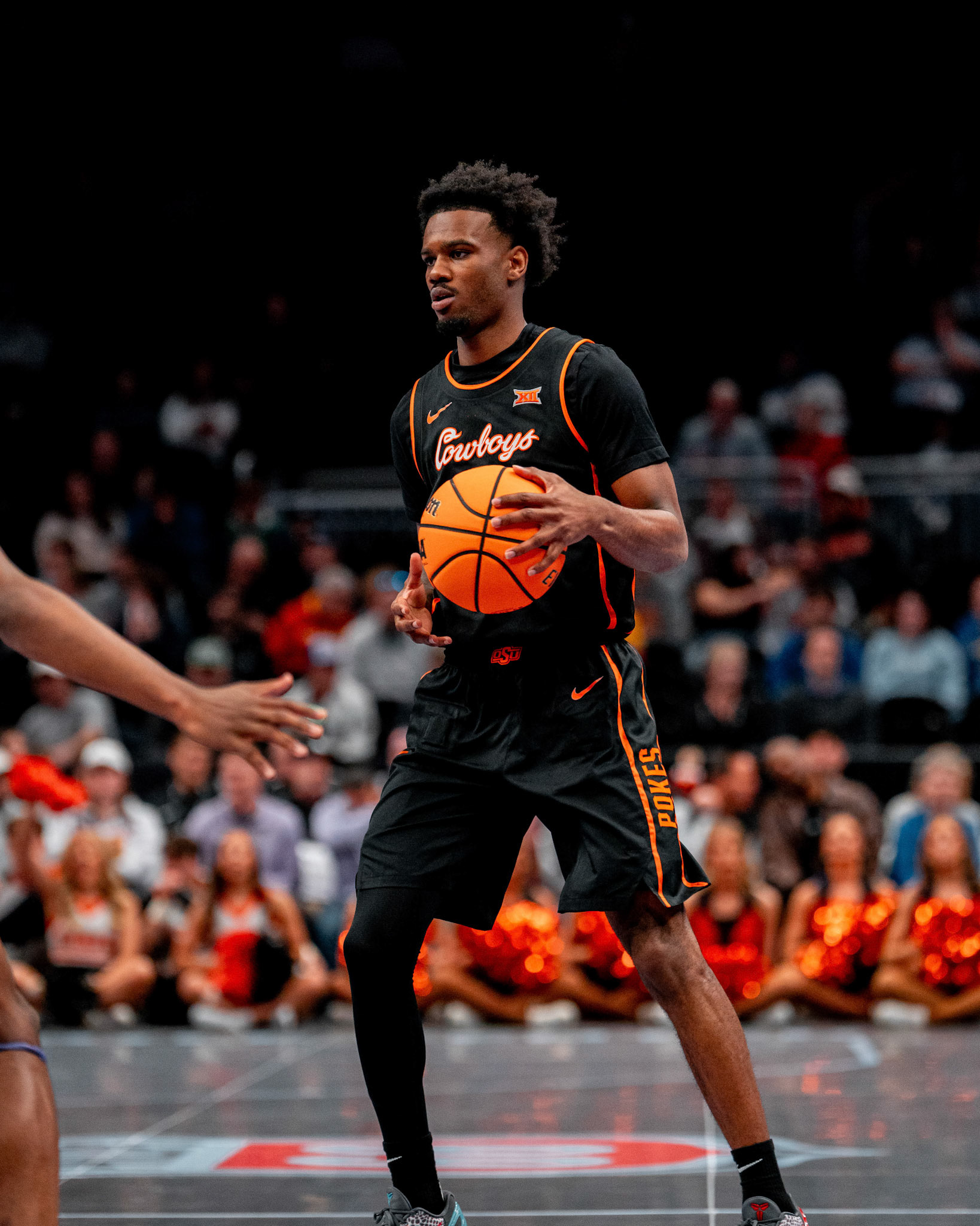 Image Taken at MBB vs TCU (Big 12 Tournamentt, 12, 03, 2026, T-Mobile Center, Kansas City Missouri. Carson Skidmore/OSU Athletics