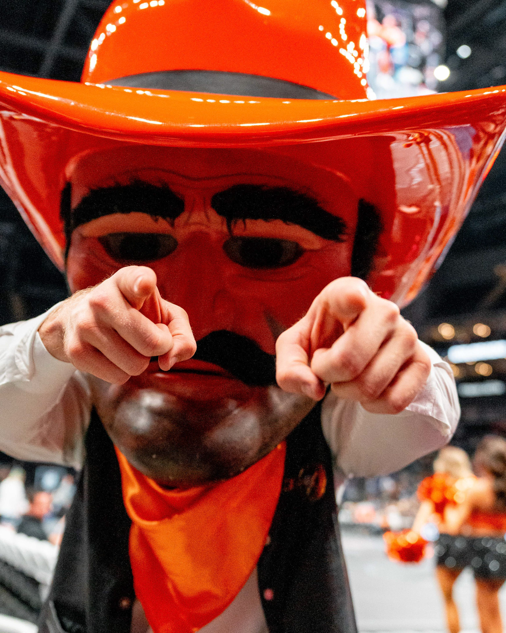 Image Taken at 2026 Phillips 66 Big 12 Men's Basketball Tournament, 11, 03, 2026, T-Mobile Center, Kansas City Missouri. Carson Skidmore/OSU Athletics