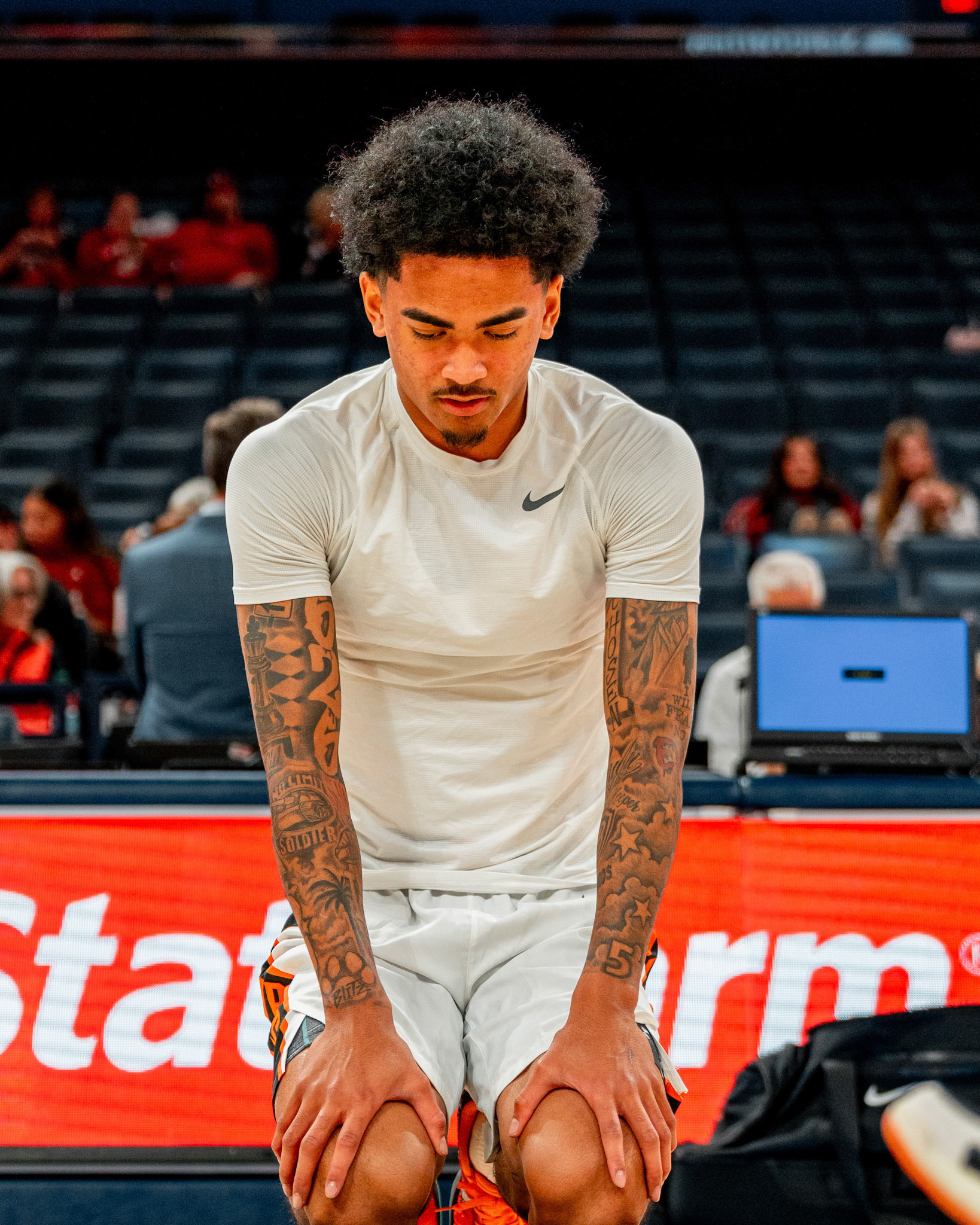 Image Taken at OkState vs Oklahoma, 13, 12, 2025, Paycom Center, Oklahoma City Oklahoma. Carson Skidmore/OSU Athletics