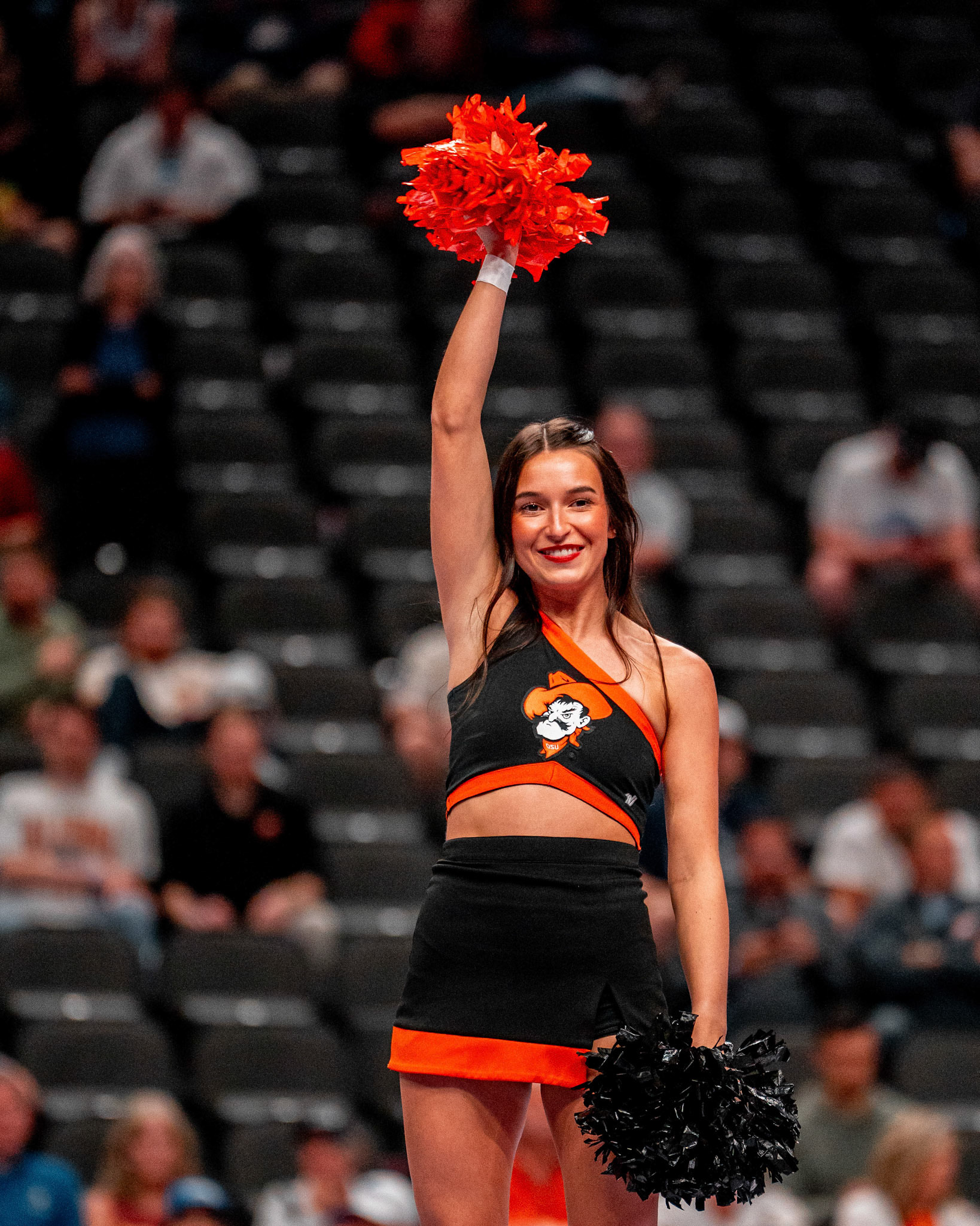 Image Taken at 2026 Phillips 66 Big 12 Men's Basketball Tournament, 11, 03, 2026, T-Mobile Center, Kansas City Missouri. Carson Skidmore/OSU Athletics