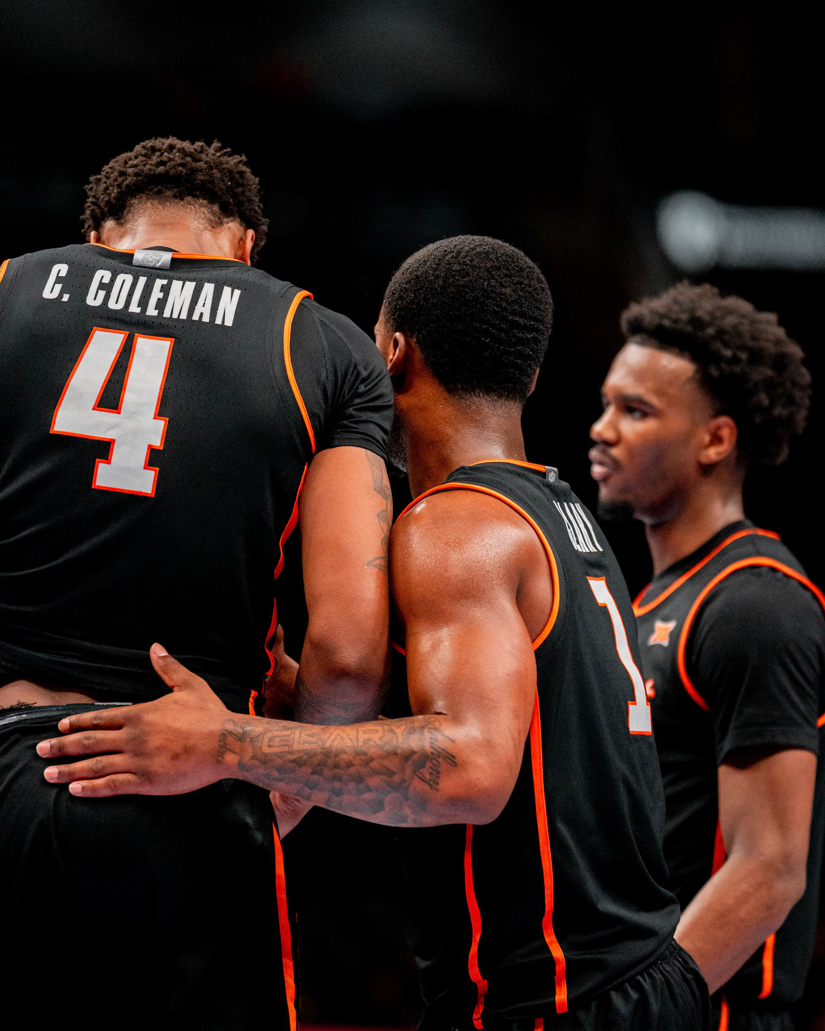 Image Taken at 2026 Phillips 66 Big 12 Men's Basketball Tournament, 11, 03, 2026, T-Mobile Center, Kansas City Missouri. Carson Skidmore/OSU Athletics