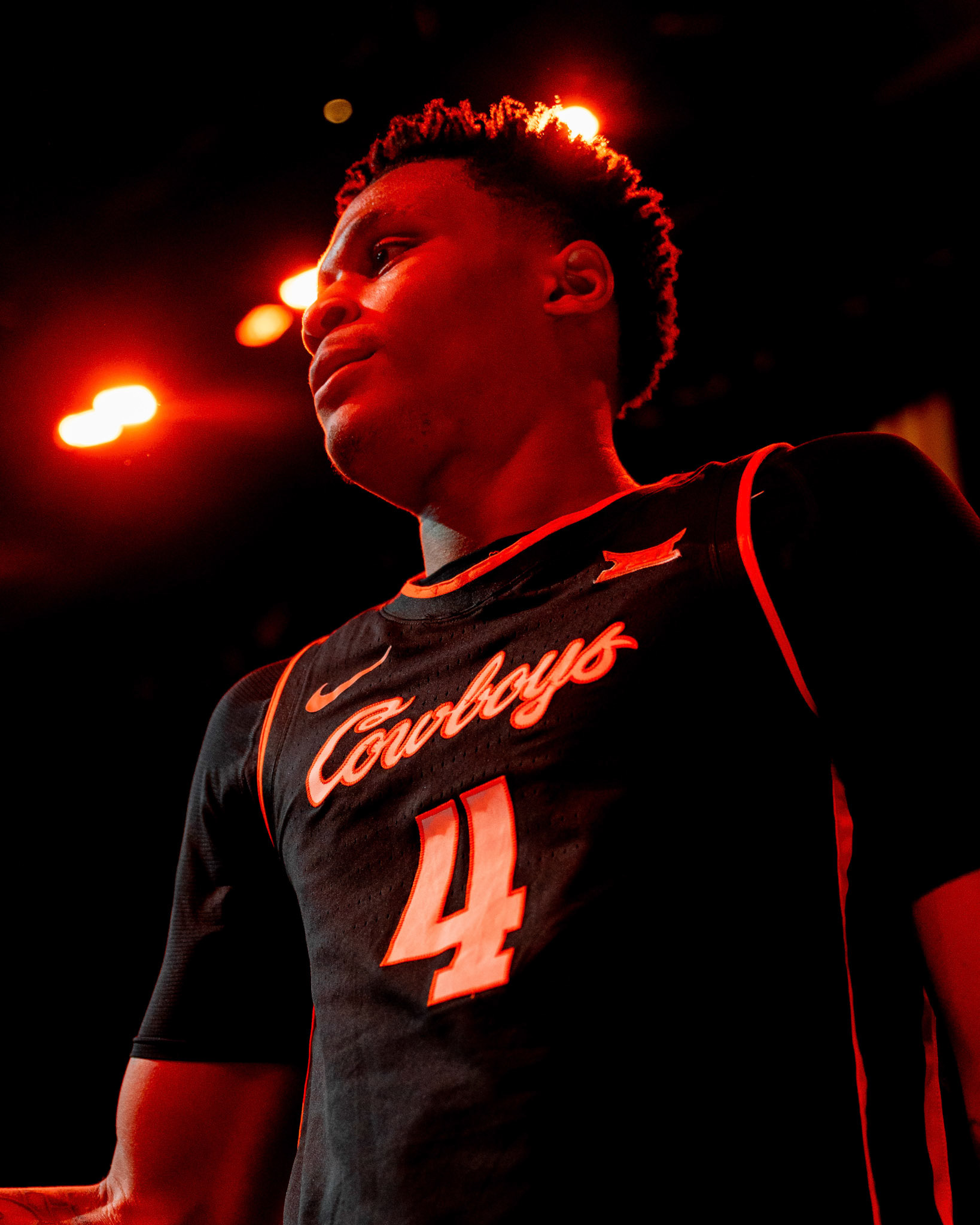 Image Taken at 2026 Phillips 66 Big 12 Men's Basketball Tournament, 11, 03, 2026, T-Mobile Center, Kansas City Missouri. Carson Skidmore/OSU Athletics