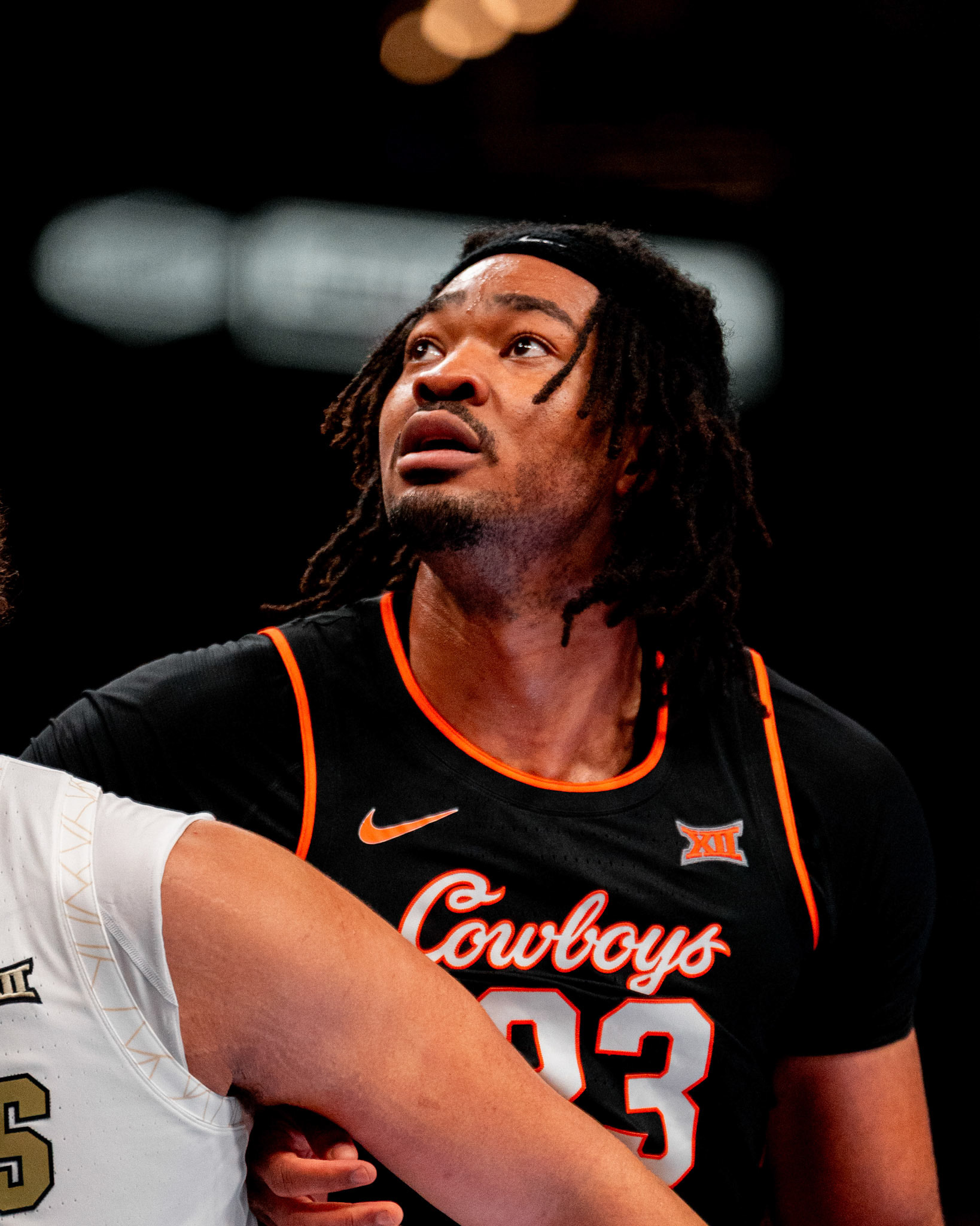 Image Taken at 2026 Phillips 66 Big 12 Men's Basketball Tournament, 11, 03, 2026, T-Mobile Center, Kansas City Missouri. Carson Skidmore/OSU Athletics