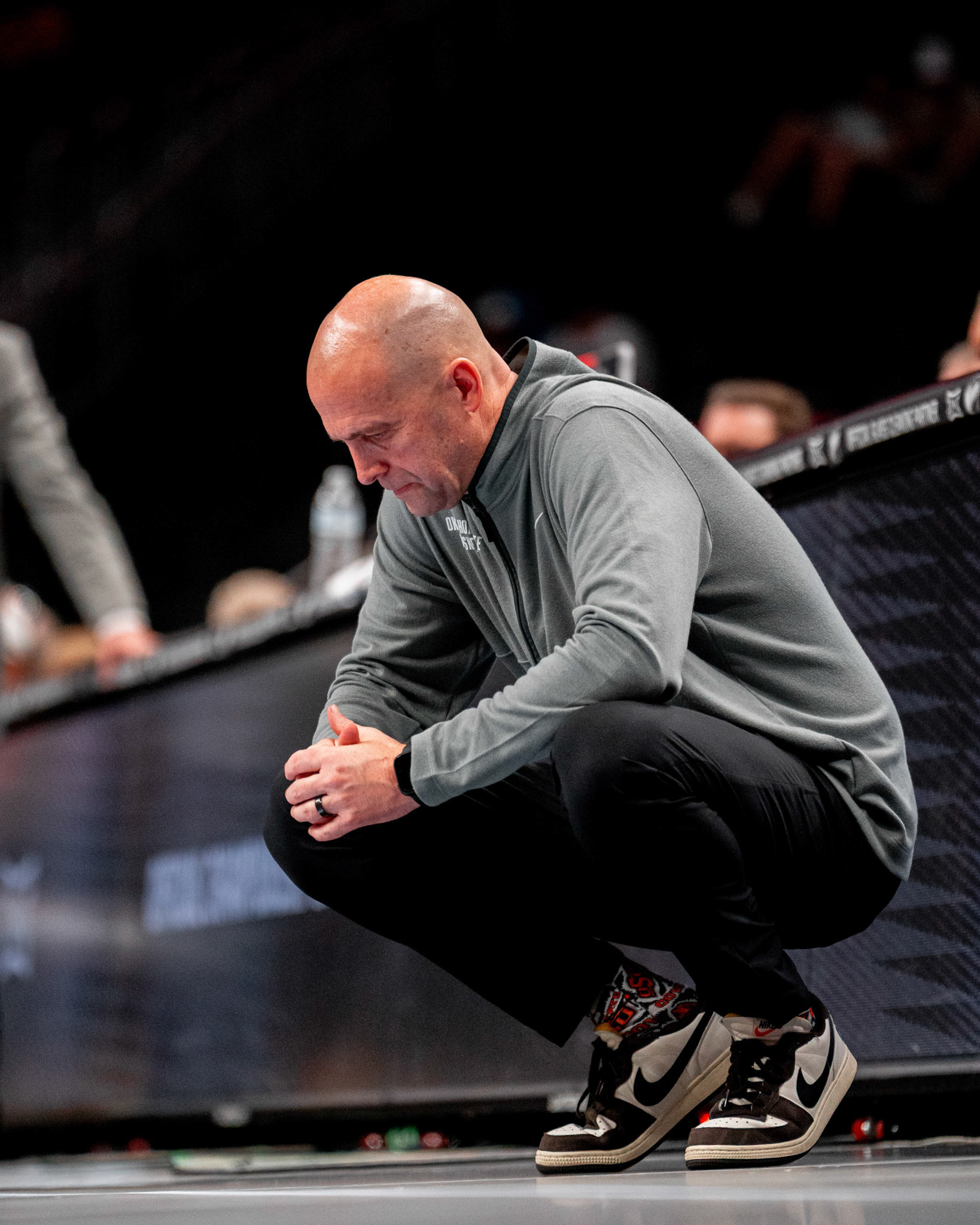 Image Taken at 2026 Phillips 66 Big 12 Men's Basketball Tournament, 11, 03, 2026, T-Mobile Center, Kansas City Missouri. Carson Skidmore/OSU Athletics