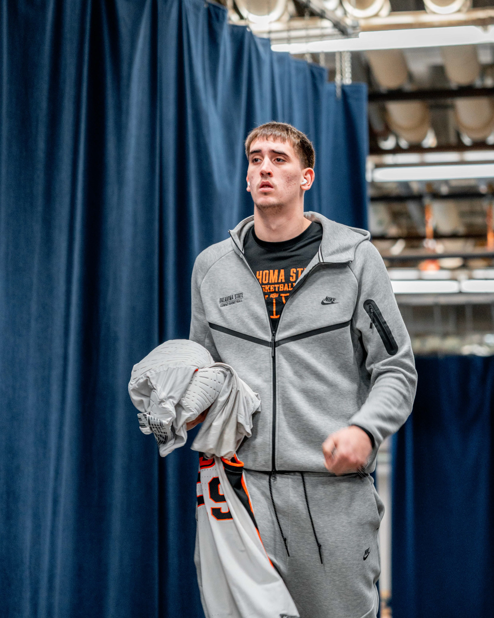 Image Taken at OkState vs Oklahoma, 13, 12, 2025, Paycom Center, Oklahoma City Oklahoma. Carson Skidmore/OSU Athletics