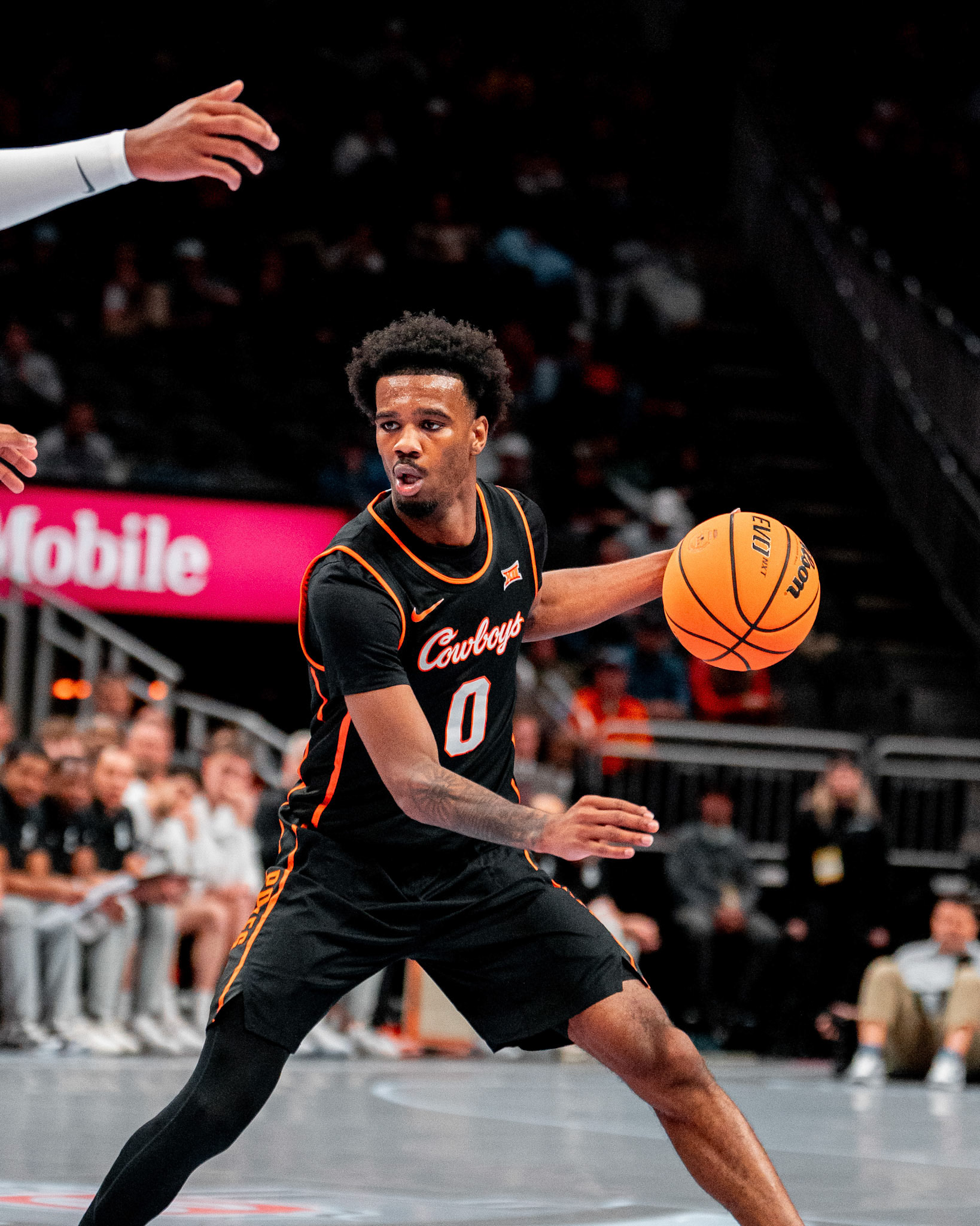 Image Taken at MBB vs TCU (Big 12 Tournamentt, 12, 03, 2026, T-Mobile Center, Kansas City Missouri. Carson Skidmore/OSU Athletics