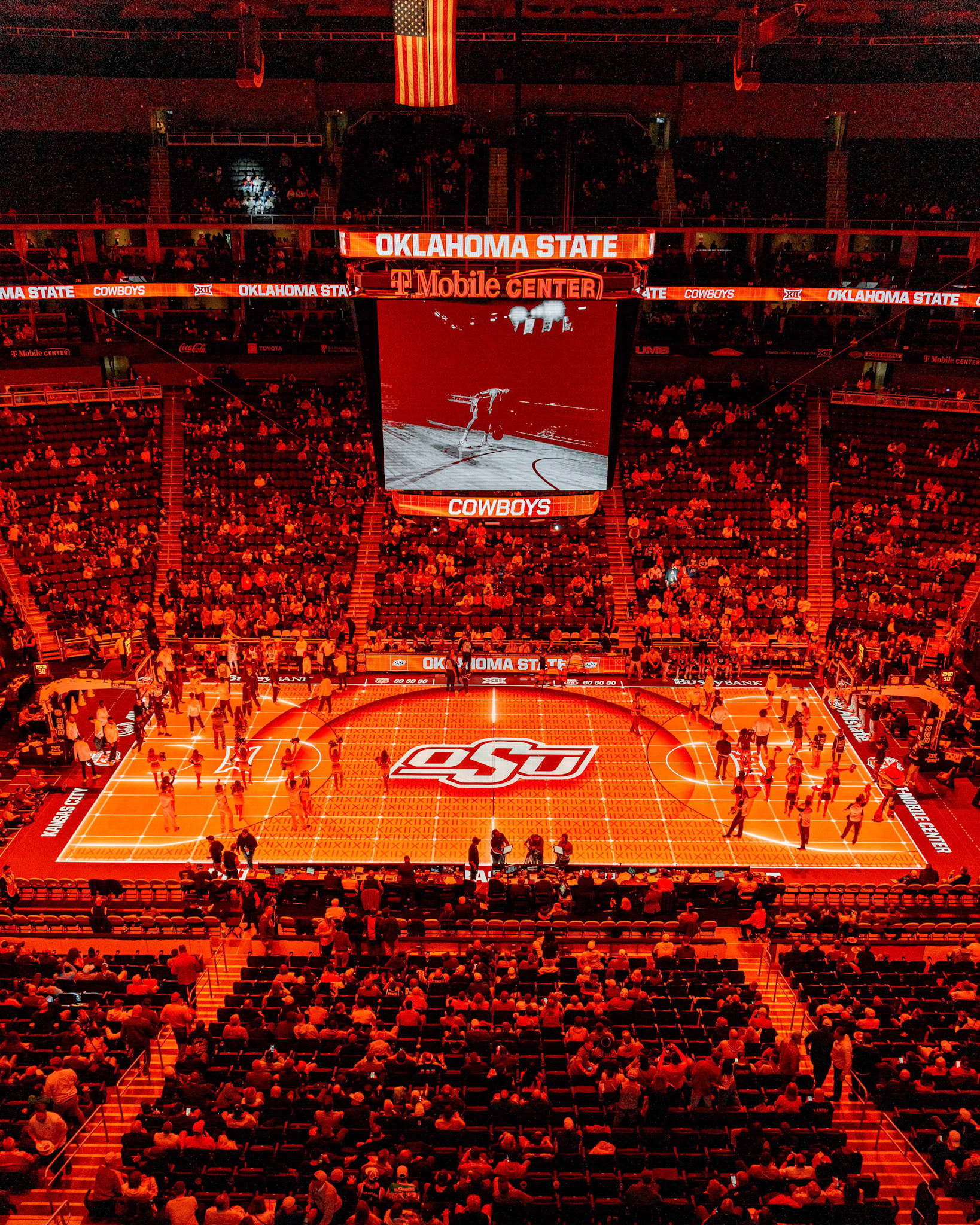 Image Taken at MBB vs TCU (Big 12 Tournamentt, 12, 03, 2026, T-Mobile Center, Kansas City Missouri. Carson Skidmore/OSU Athletics