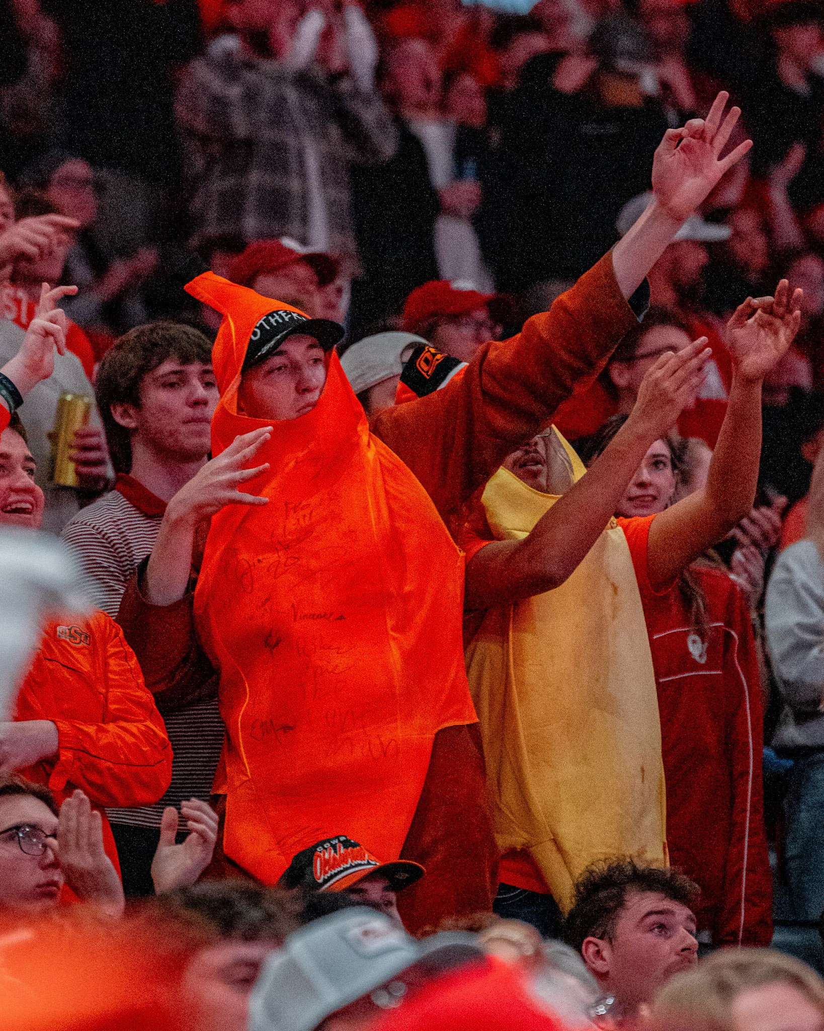 Image Taken at OkState vs Oklahoma, 13, 12, 2025, Paycom Center, Oklahoma City Oklahoma. Carson Skidmore/OSU Athletics