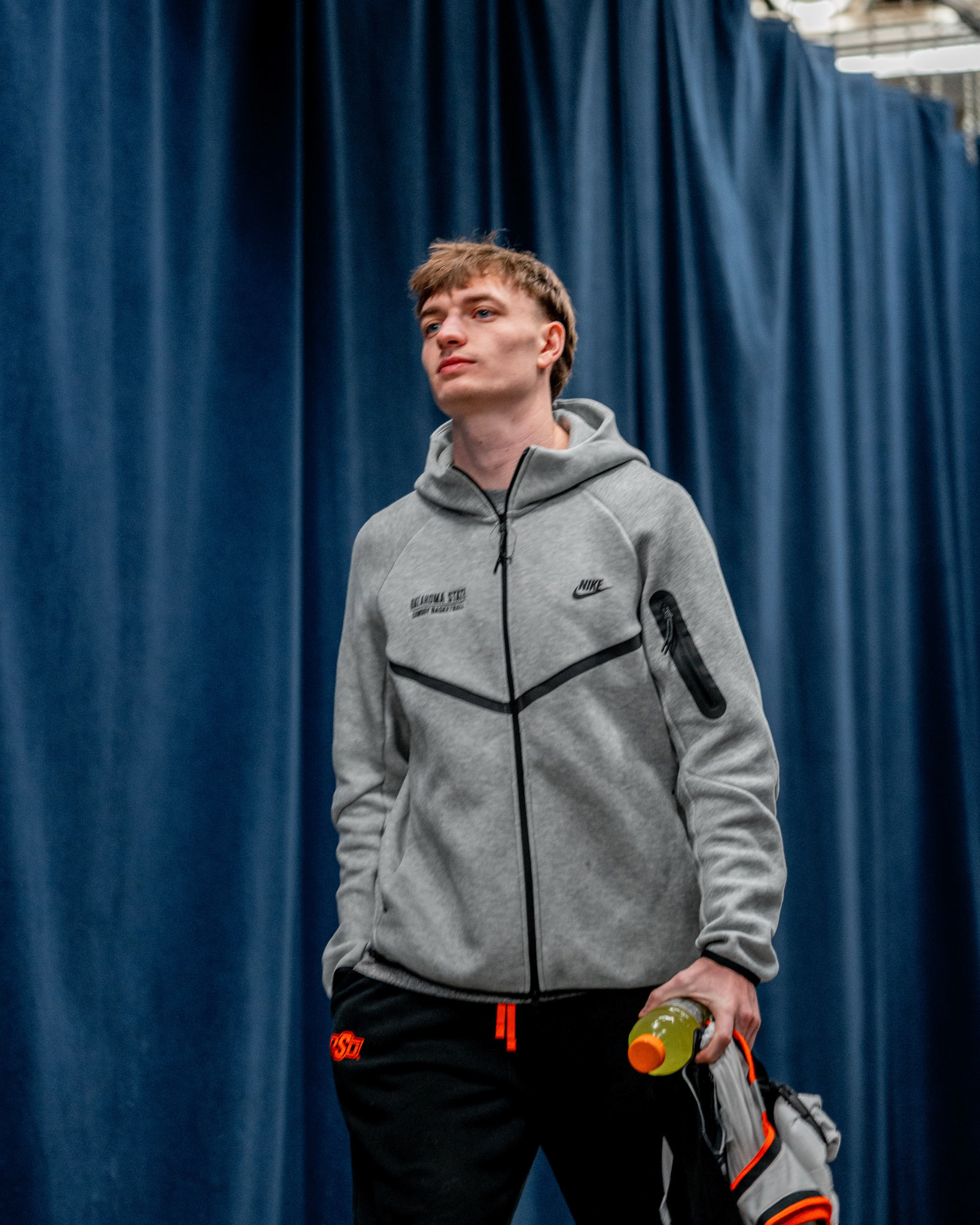 Image Taken at OkState vs Oklahoma, 13, 12, 2025, Paycom Center, Oklahoma City Oklahoma. Carson Skidmore/OSU Athletics