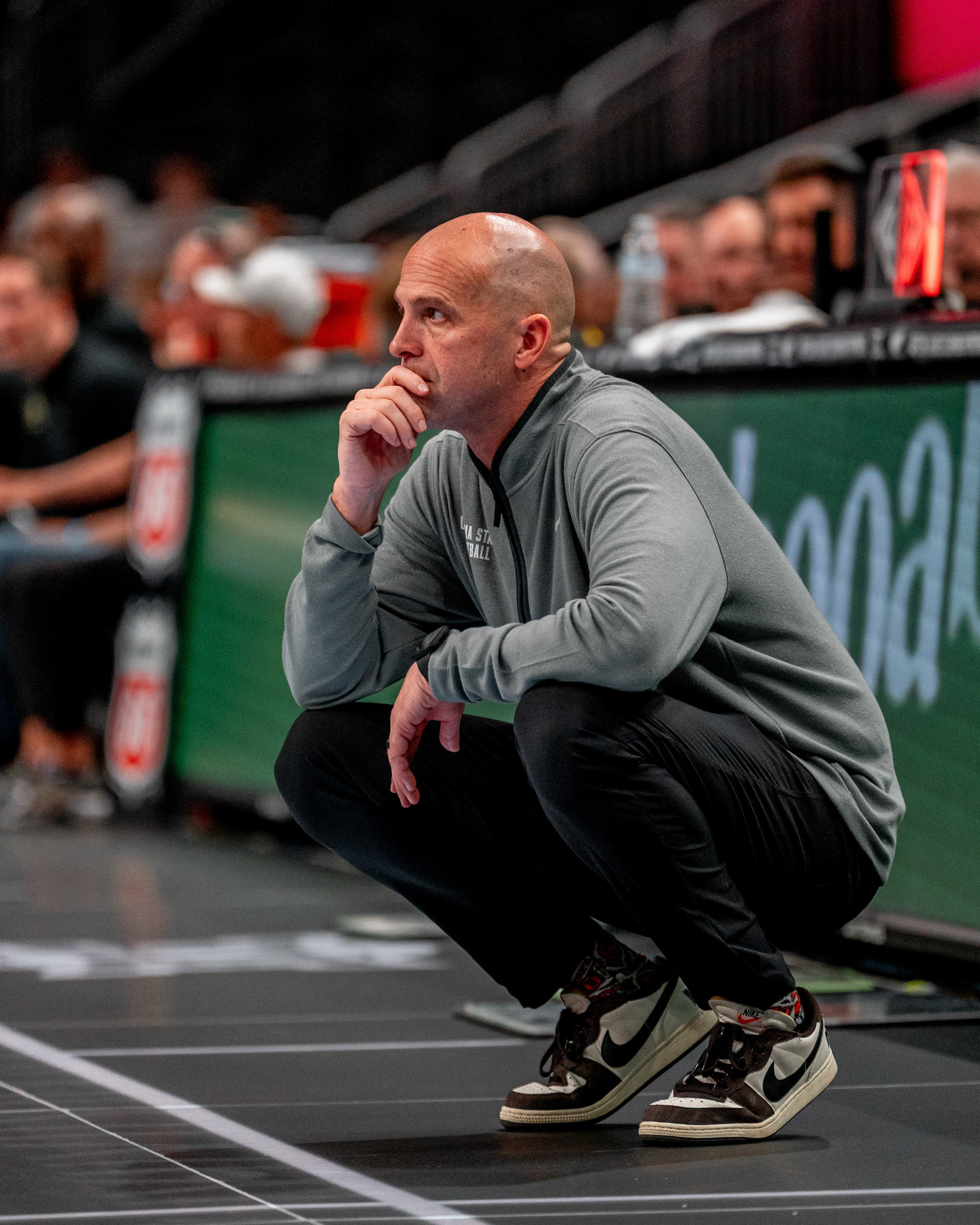 Image Taken at 2026 Phillips 66 Big 12 Men's Basketball Tournament, 11, 03, 2026, T-Mobile Center, Kansas City Missouri. Carson Skidmore/OSU Athletics