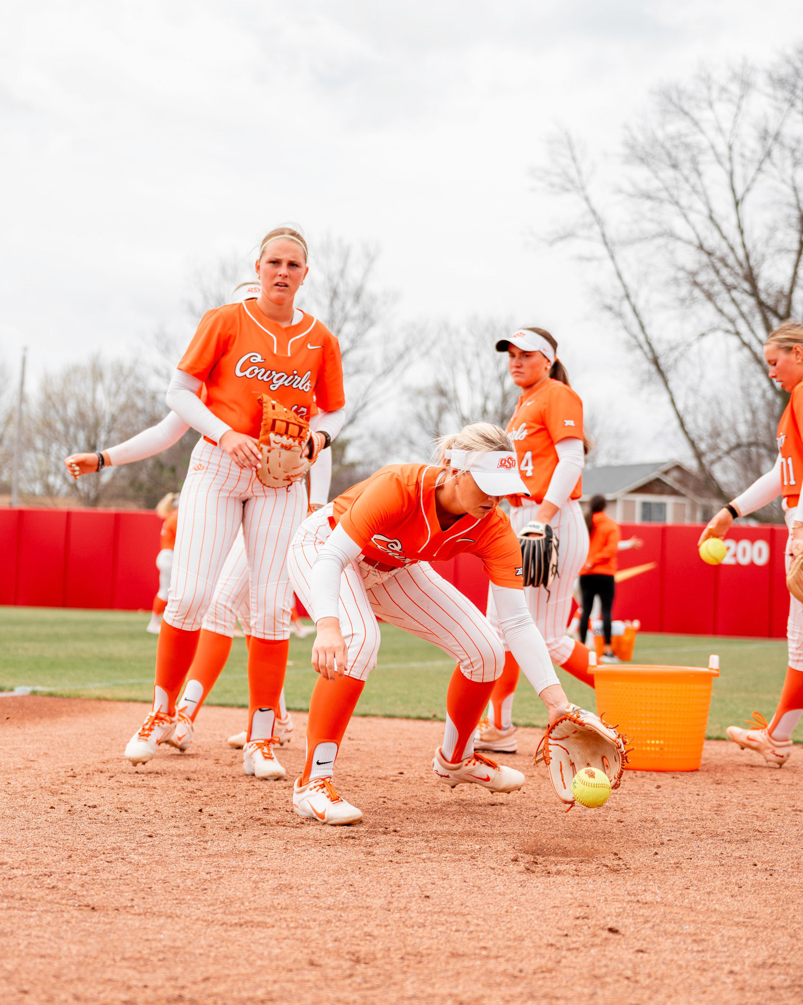 Image Taken at Cowgirl Softball at Iowa State, 12, 04, 2026, Cyclone Sports Complex, Ames, Iowa. Carson Skidmore/OSU Athletics.,