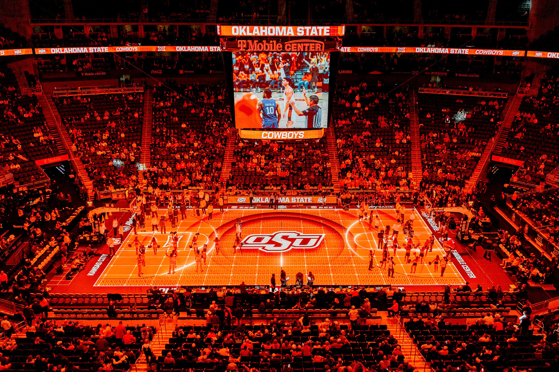 Image Taken at MBB vs TCU (Big 12 Tournamentt, 12, 03, 2026, T-Mobile Center, Kansas City Missouri. Carson Skidmore/OSU Athletics