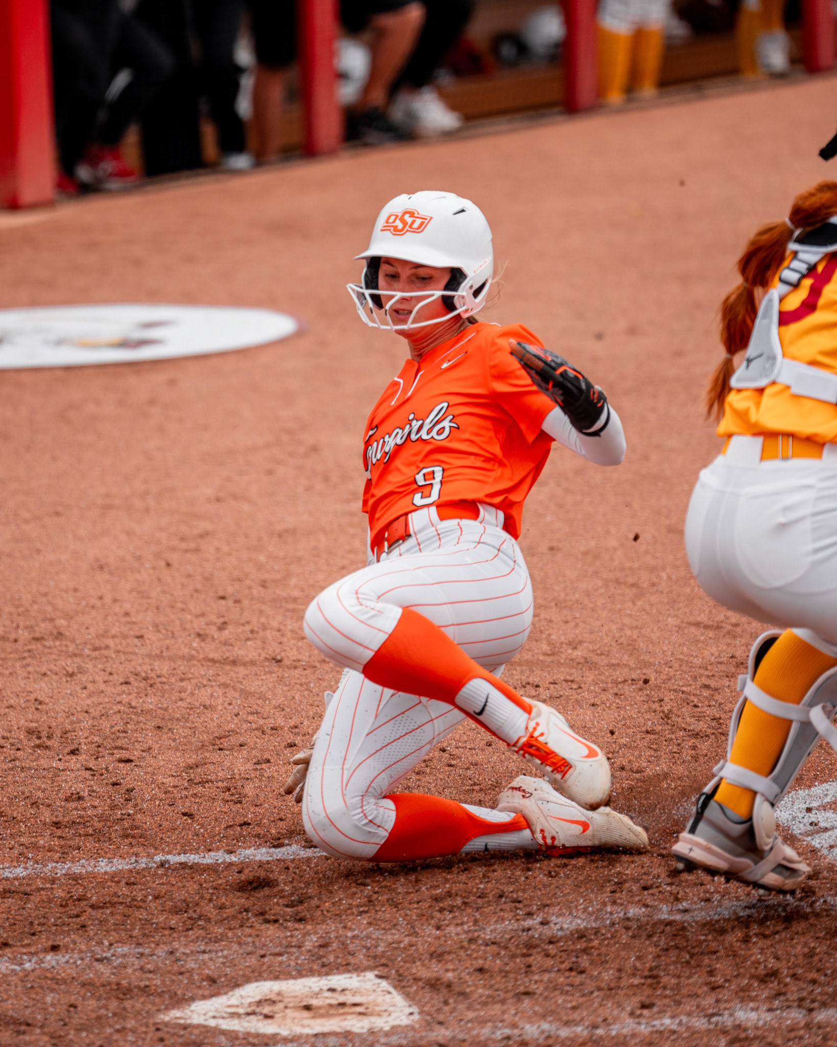 Image Taken at Cowgirl Softball at Iowa State, 12, 04, 2026, Cyclone Sports Complex, Ames, Iowa. Carson Skidmore/OSU Athletics.,