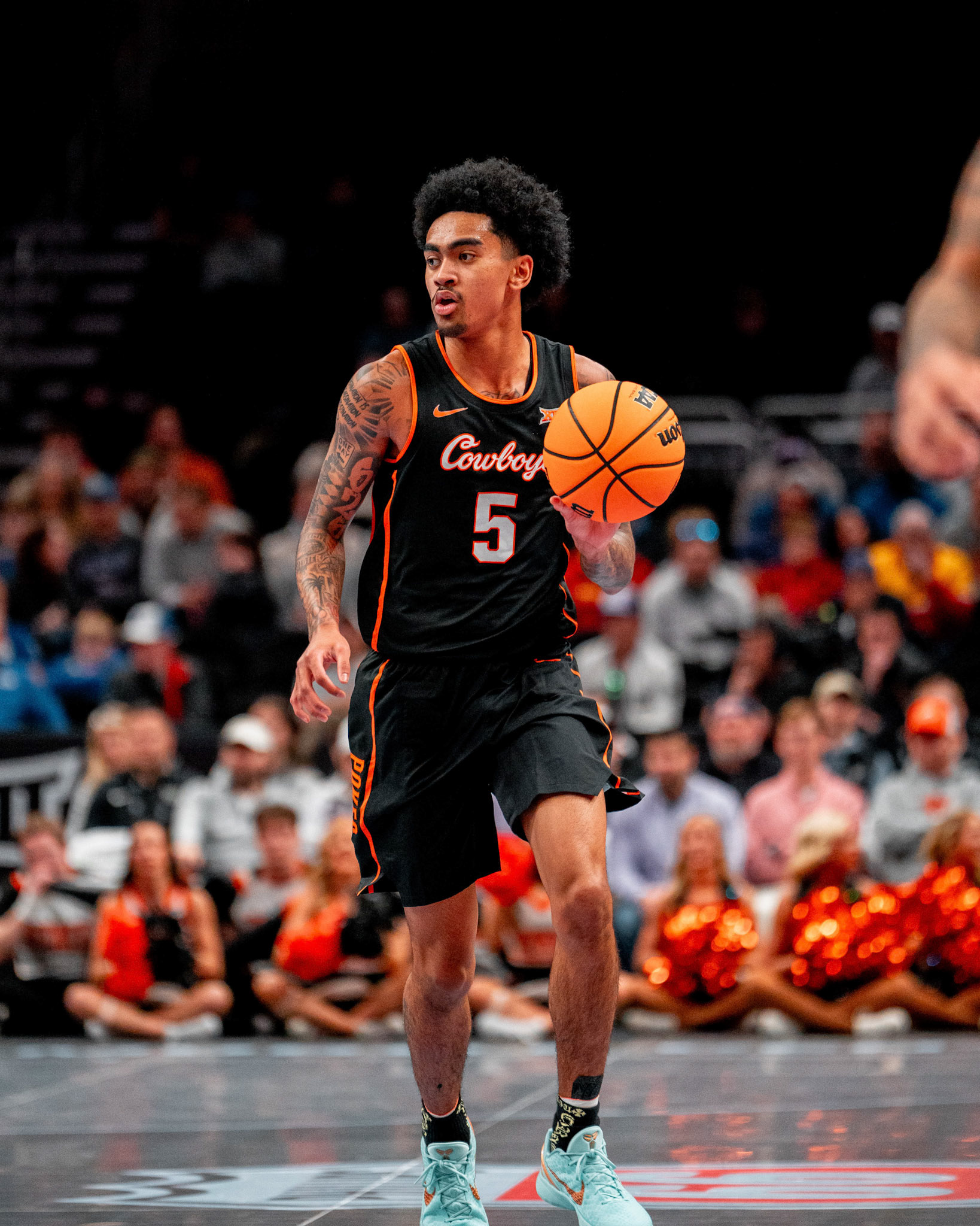 Image Taken at MBB vs TCU (Big 12 Tournamentt, 12, 03, 2026, T-Mobile Center, Kansas City Missouri. Carson Skidmore/OSU Athletics