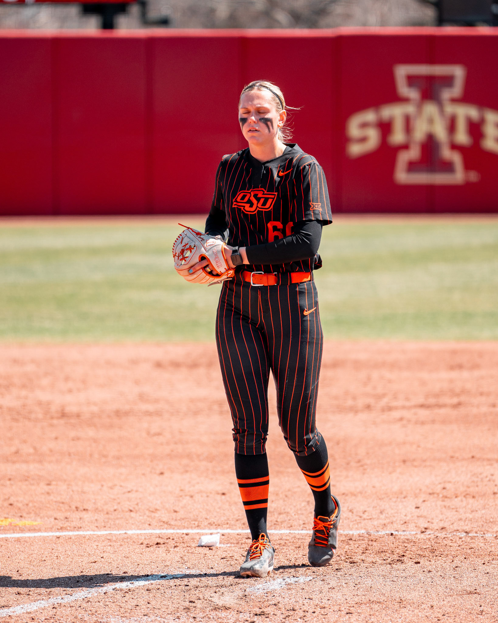 Image Taken at OSU at Iowa State, 10, 04, 2026, Cyclone Sports Complex, Ames, Iowa. Carson Skidmore/OSU Athletics.