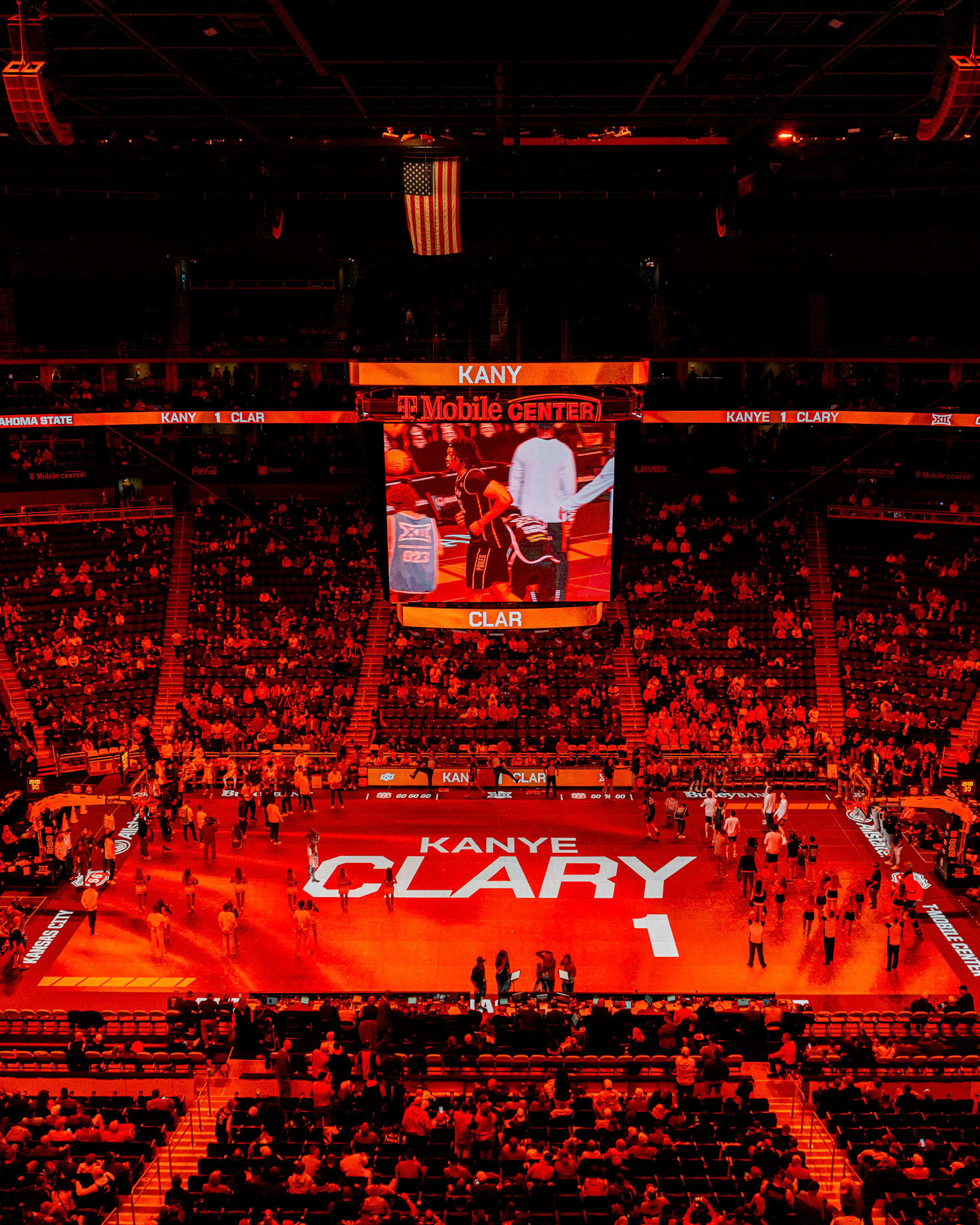 Image Taken at MBB vs TCU (Big 12 Tournamentt, 12, 03, 2026, T-Mobile Center, Kansas City Missouri. Carson Skidmore/OSU Athletics
