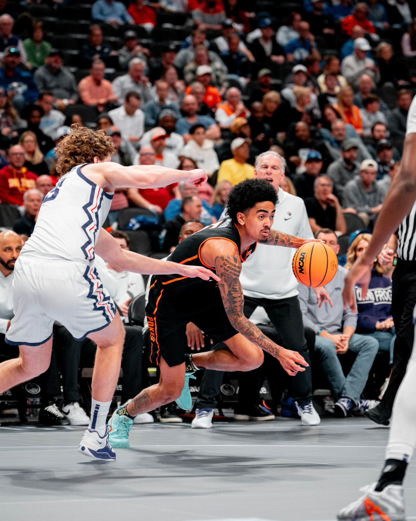 Image Taken at MBB vs TCU (Big 12 Tournamentt, 12, 03, 2026, T-Mobile Center, Kansas City Missouri. Carson Skidmore/OSU Athletics