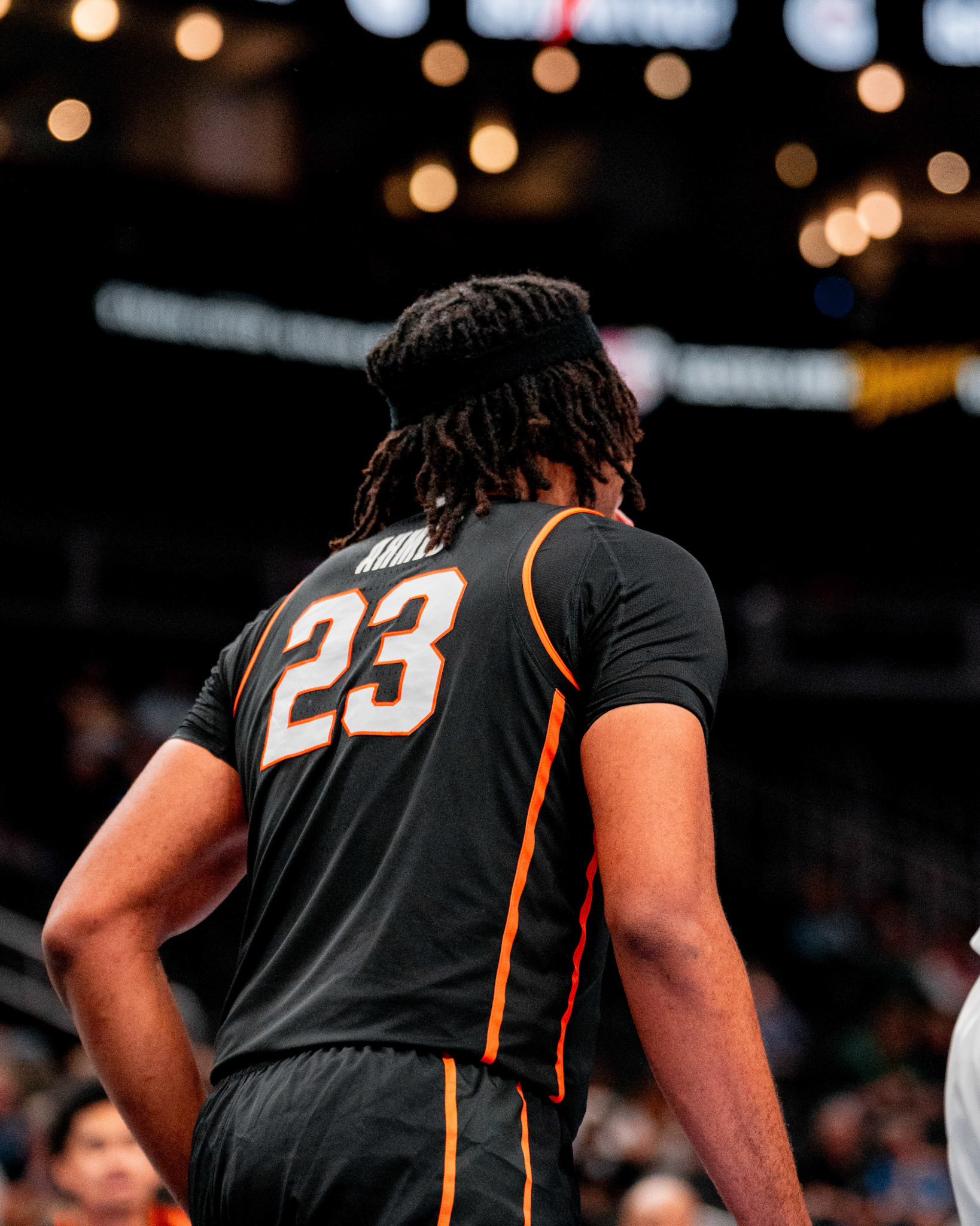 Image Taken at 2026 Phillips 66 Big 12 Men's Basketball Tournament, 11, 03, 2026, T-Mobile Center, Kansas City Missouri. Carson Skidmore/OSU Athletics