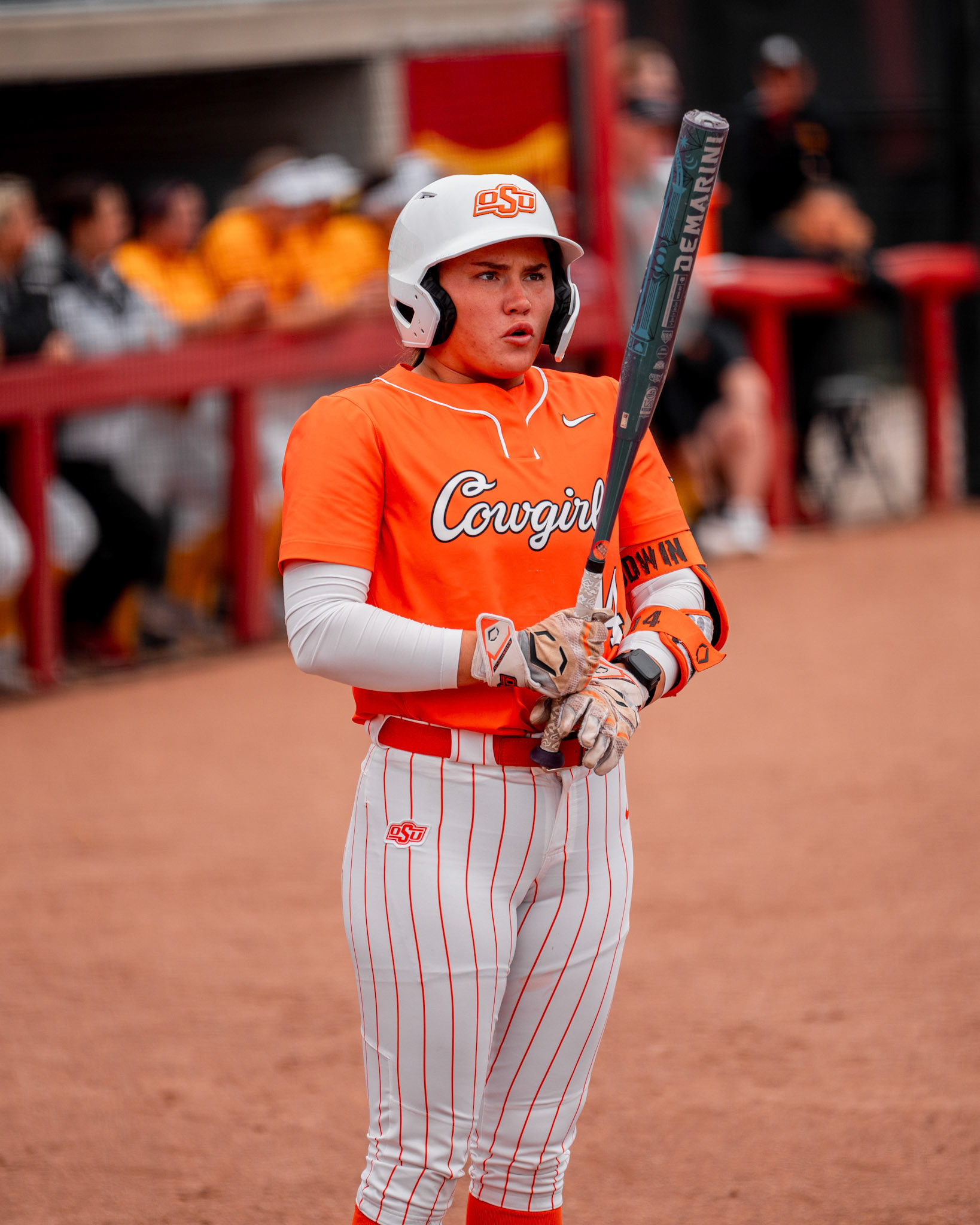 Image Taken at Cowgirl Softball at Iowa State, 12, 04, 2026, Cyclone Sports Complex, Ames, Iowa. Carson Skidmore/OSU Athletics.,