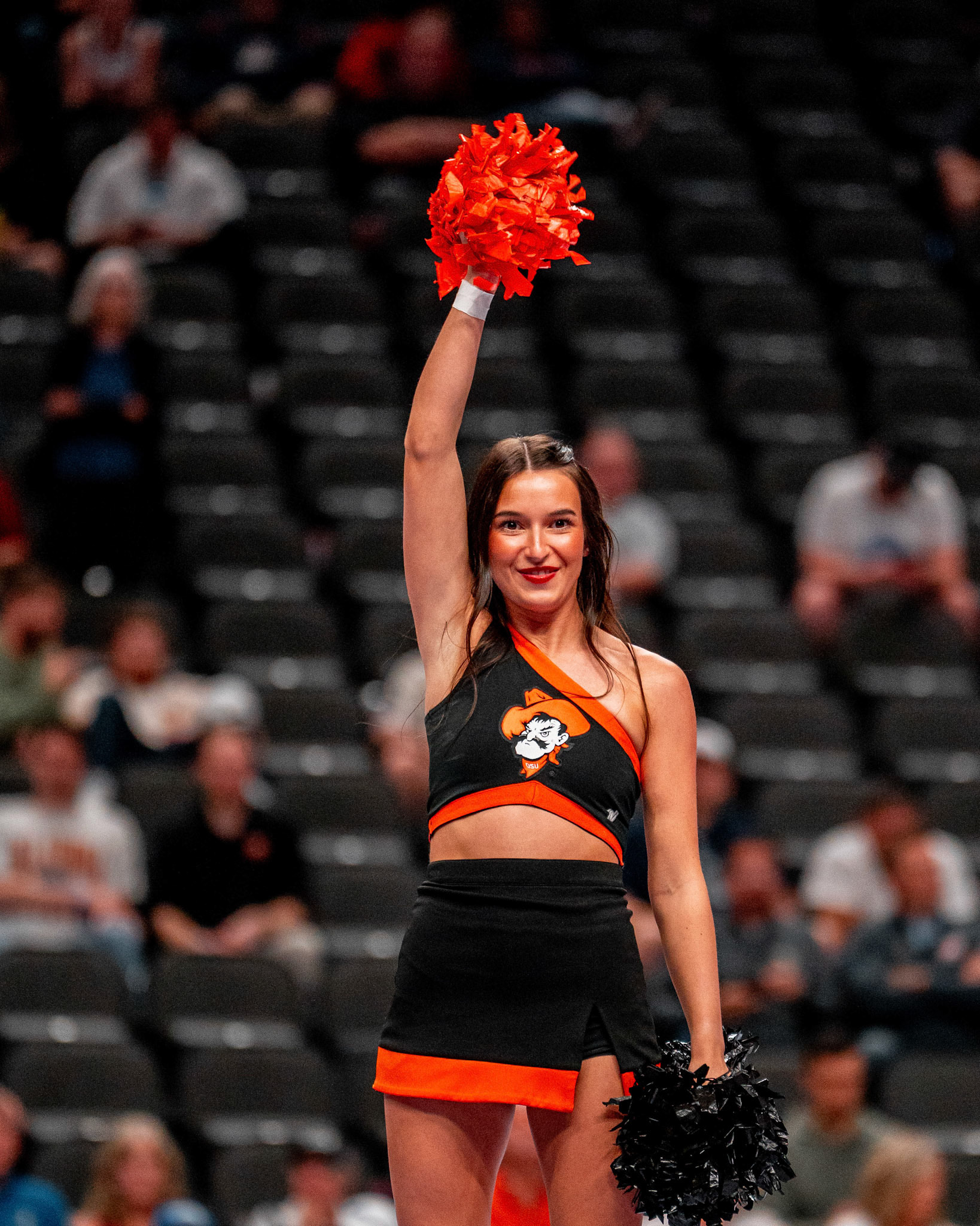 Image Taken at 2026 Phillips 66 Big 12 Men's Basketball Tournament, 11, 03, 2026, T-Mobile Center, Kansas City Missouri. Carson Skidmore/OSU Athletics